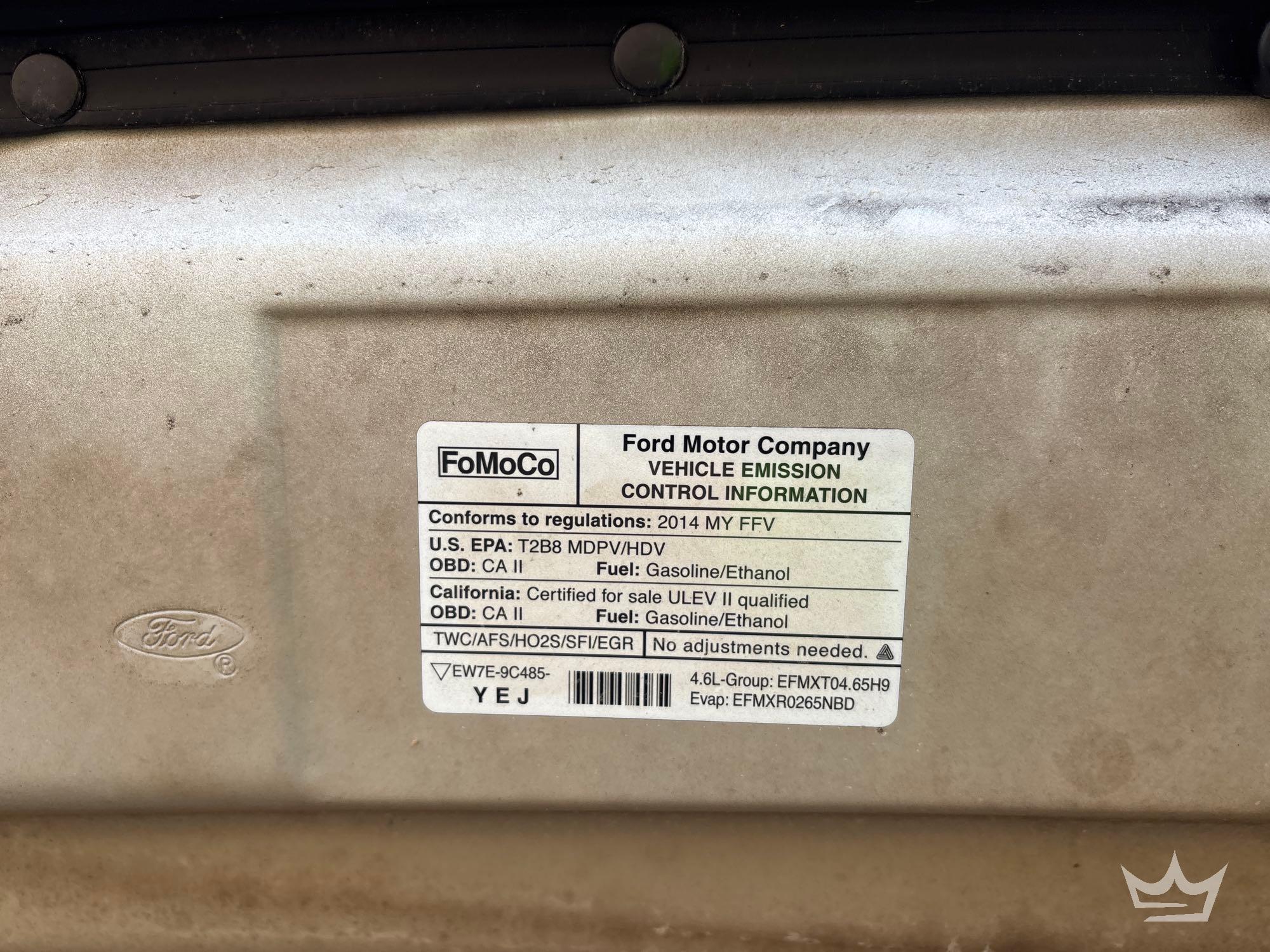 2014 Ford E150