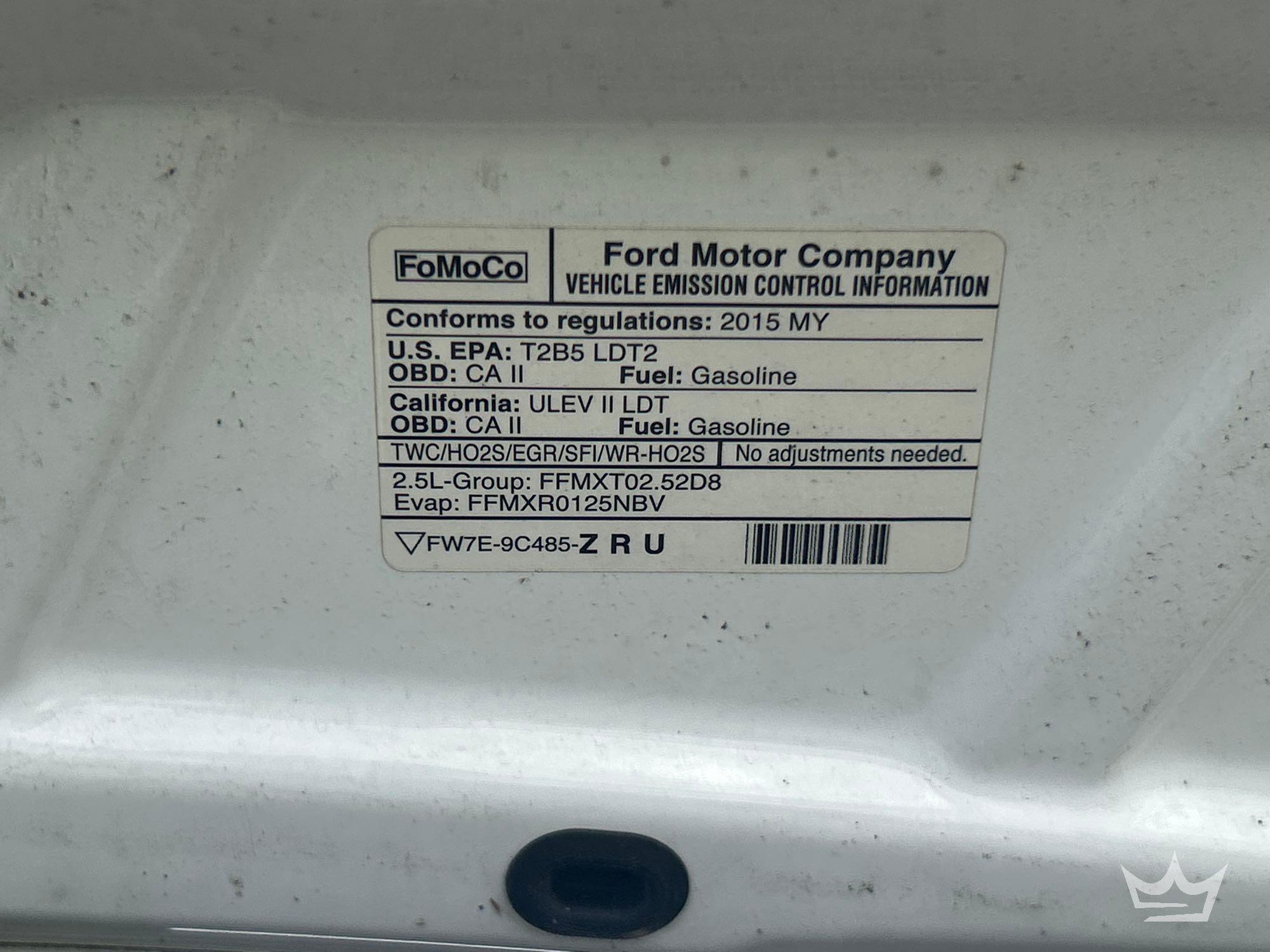2015 Ford TRANSIT