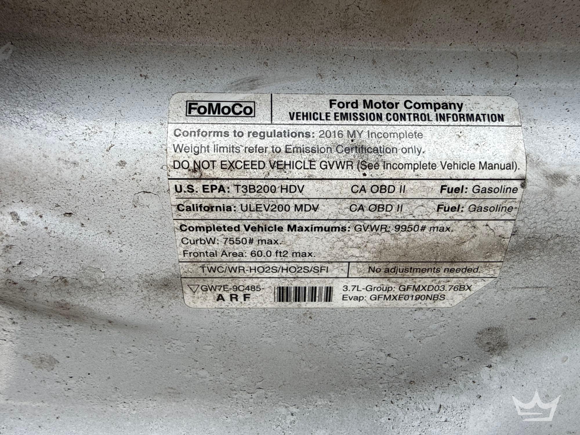 2016 Ford TRANSIT