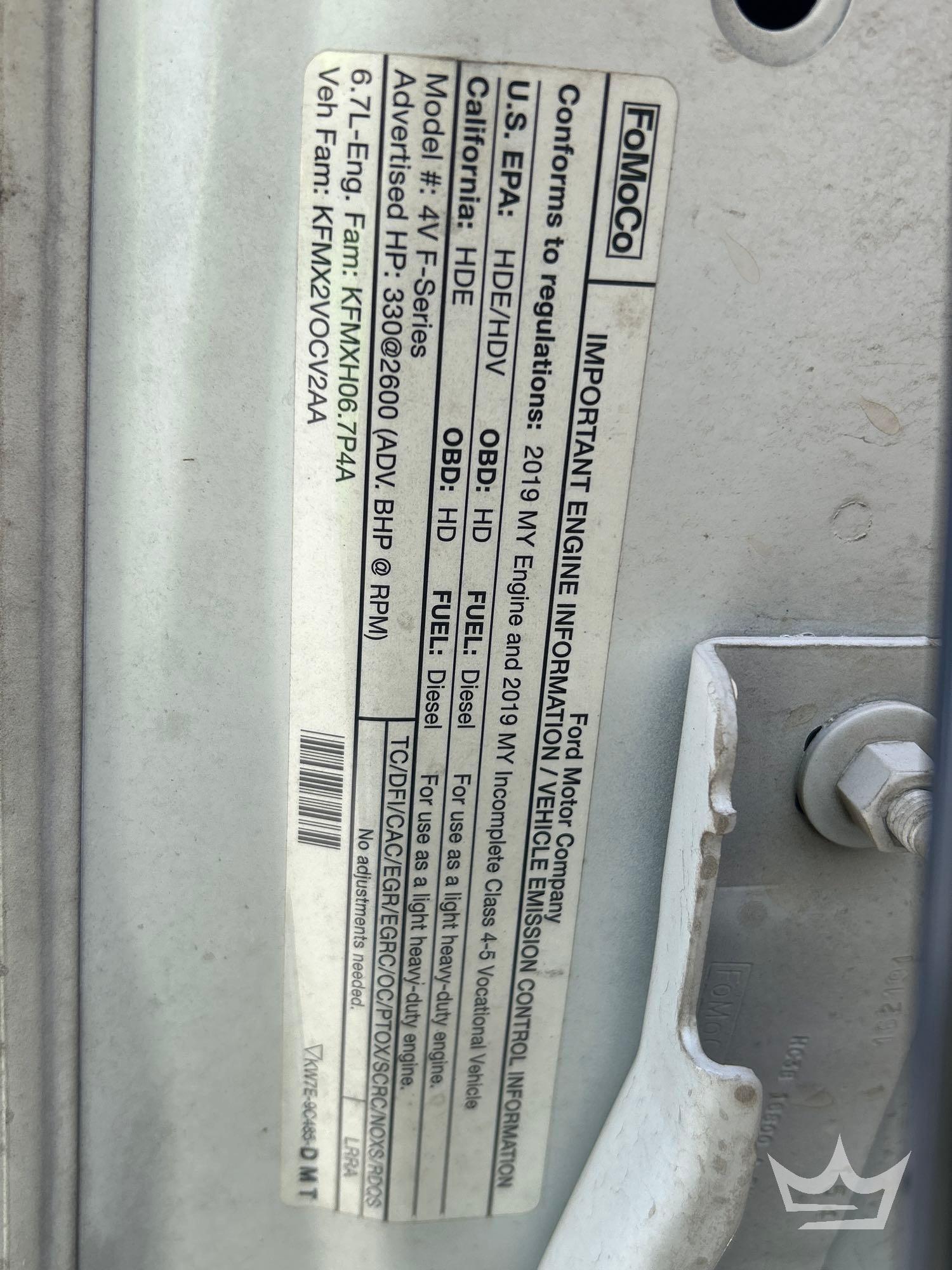 2019 Ford F-550