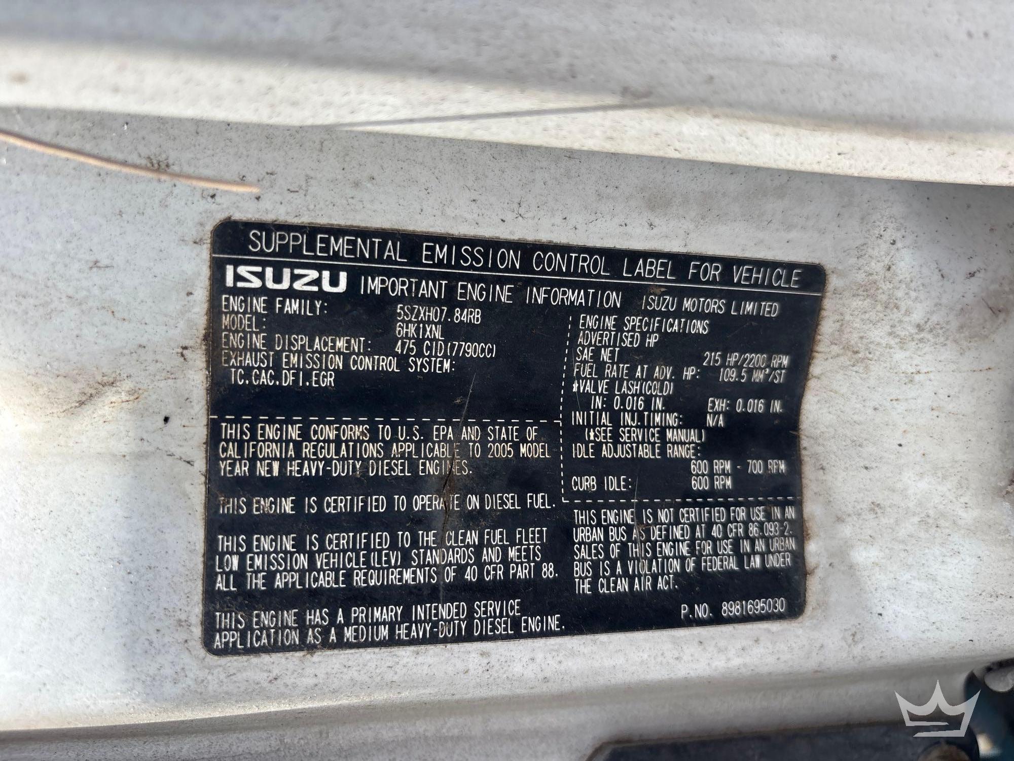 2006 GMC C7500