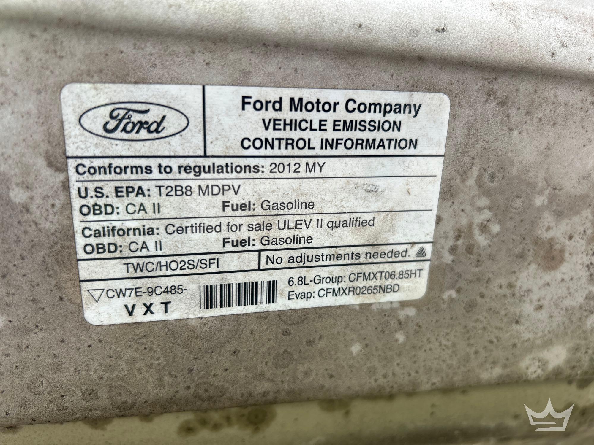 2012 Ford E350