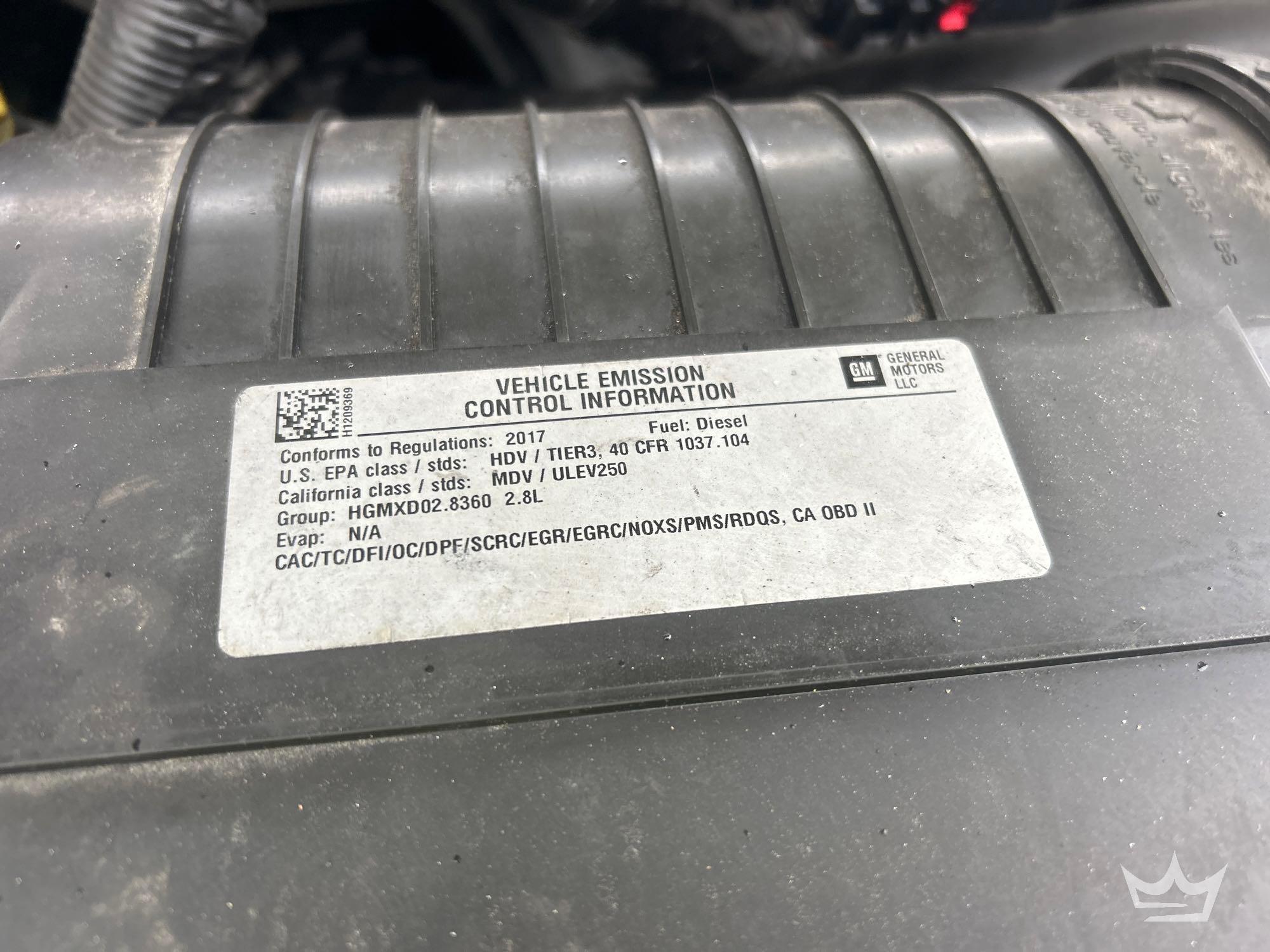 2017 Chevrolet EXPRESS 2500