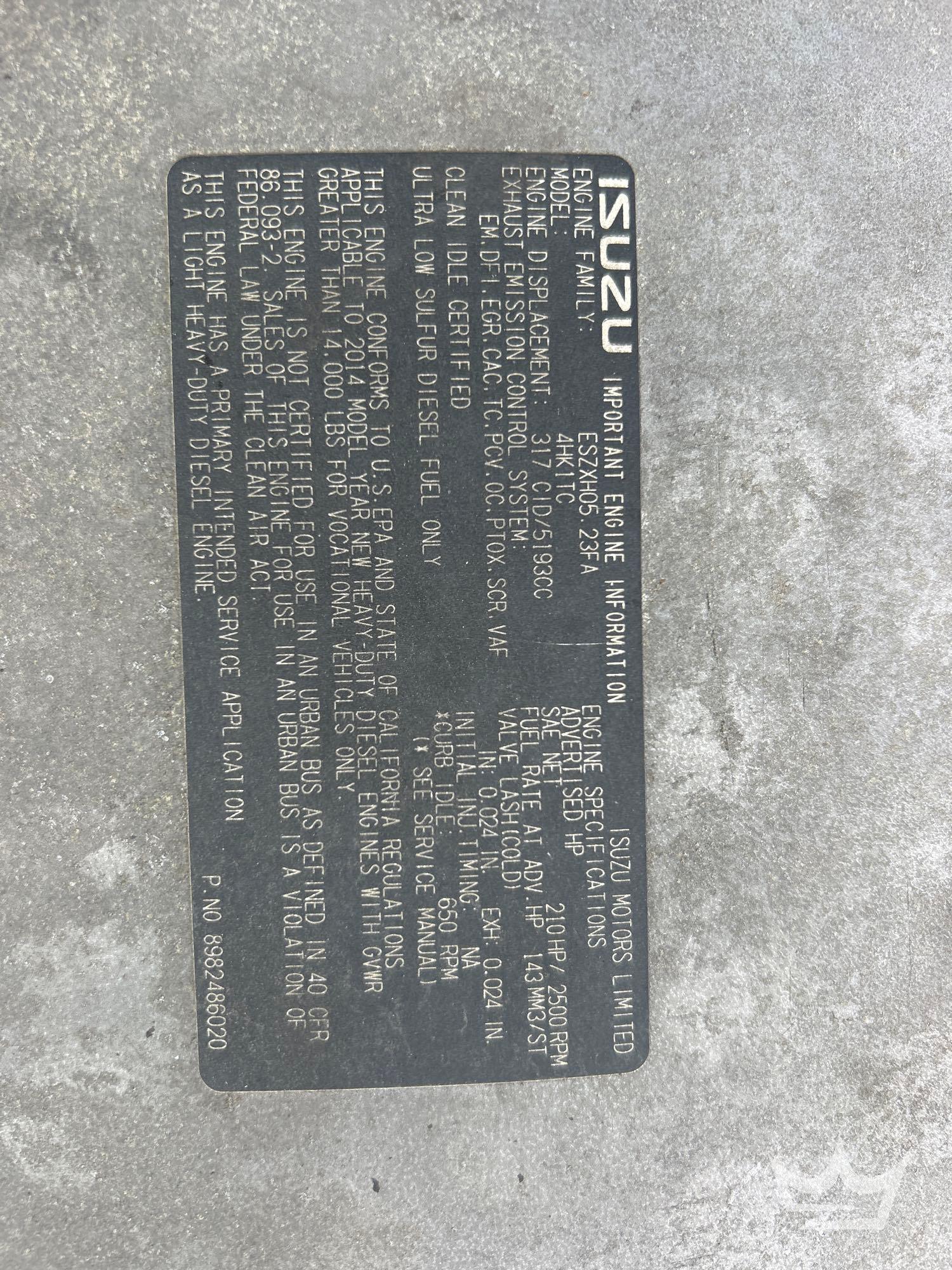 2015 Isuzu NPR