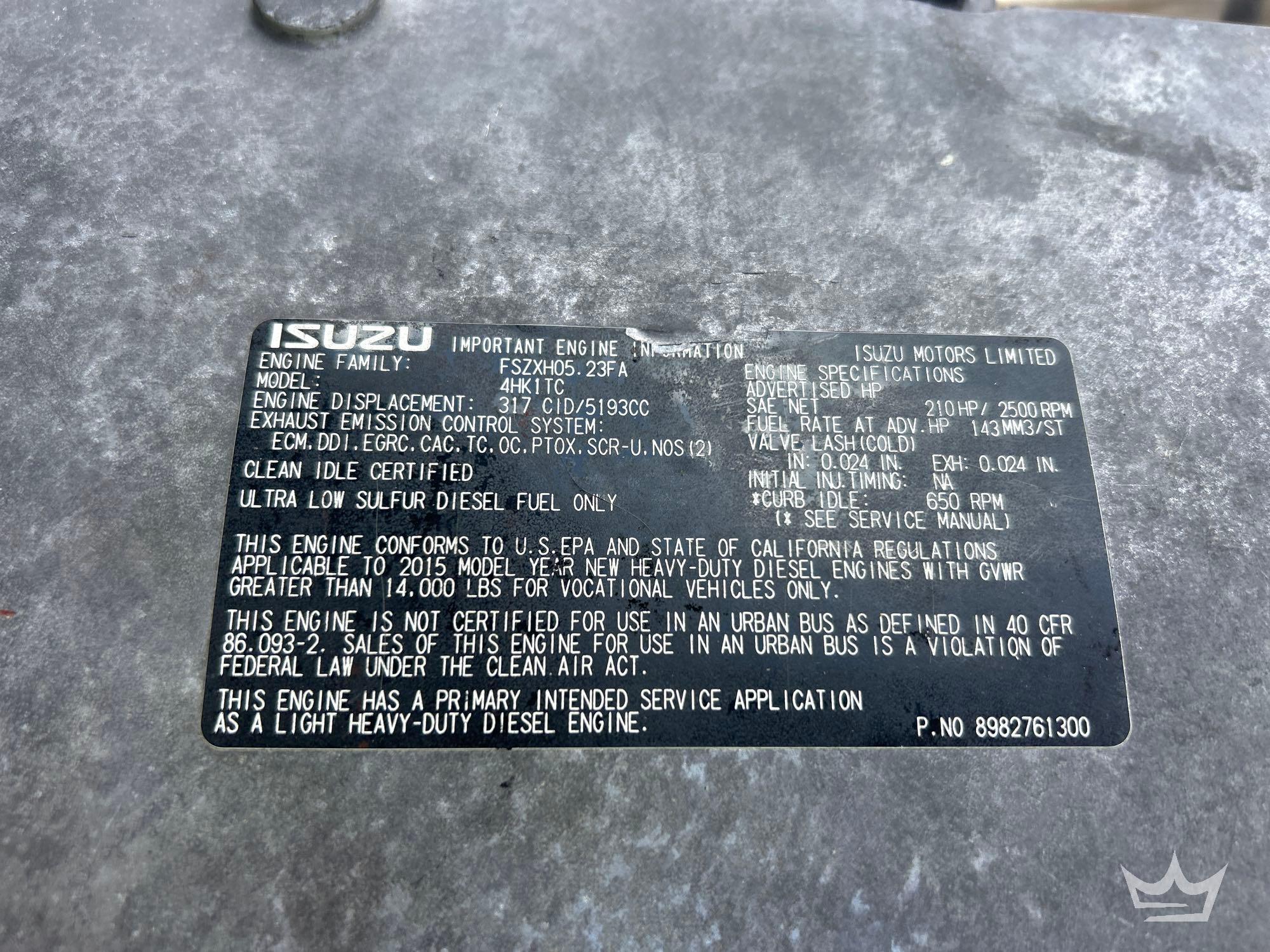 2016 Isuzu NRR