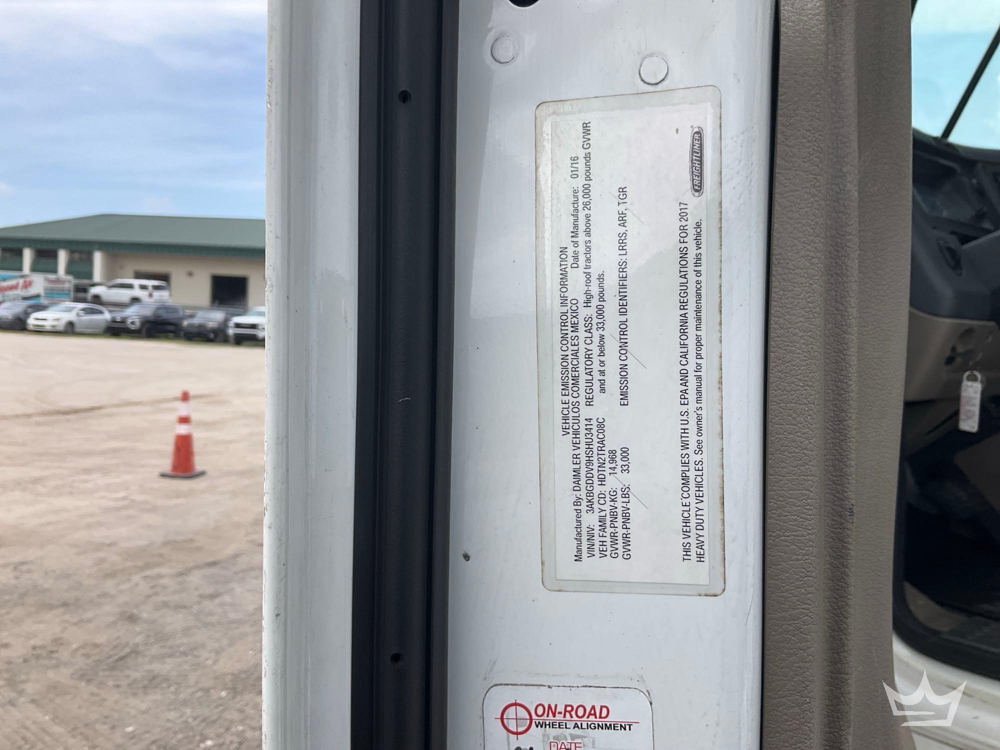 2017 Freightliner Cascadia 125