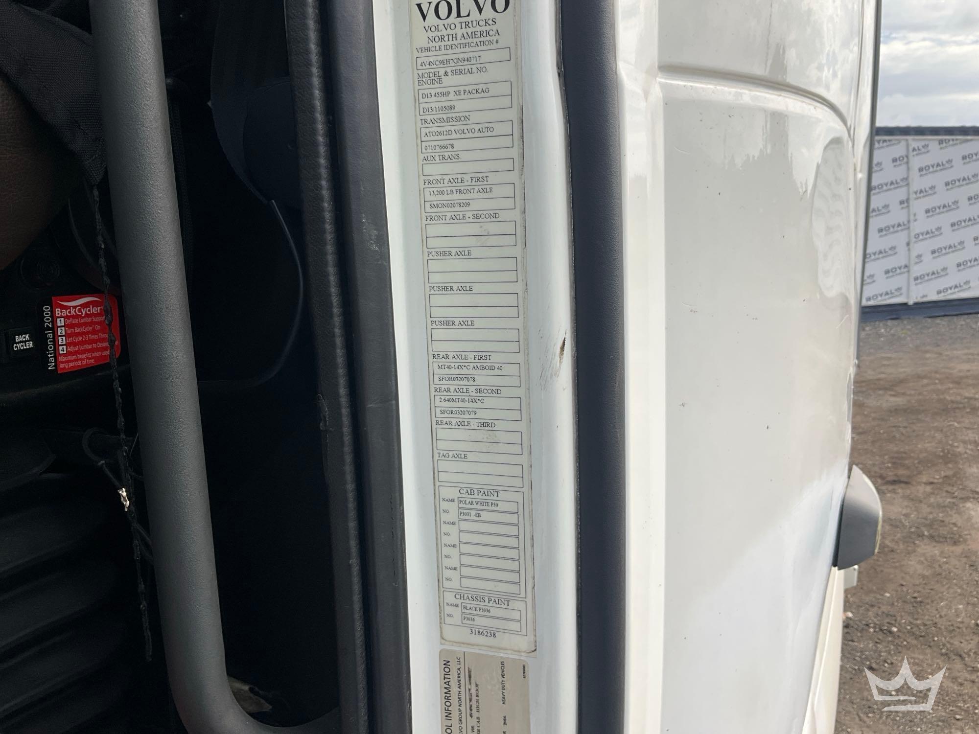 2016 Volvo VNL