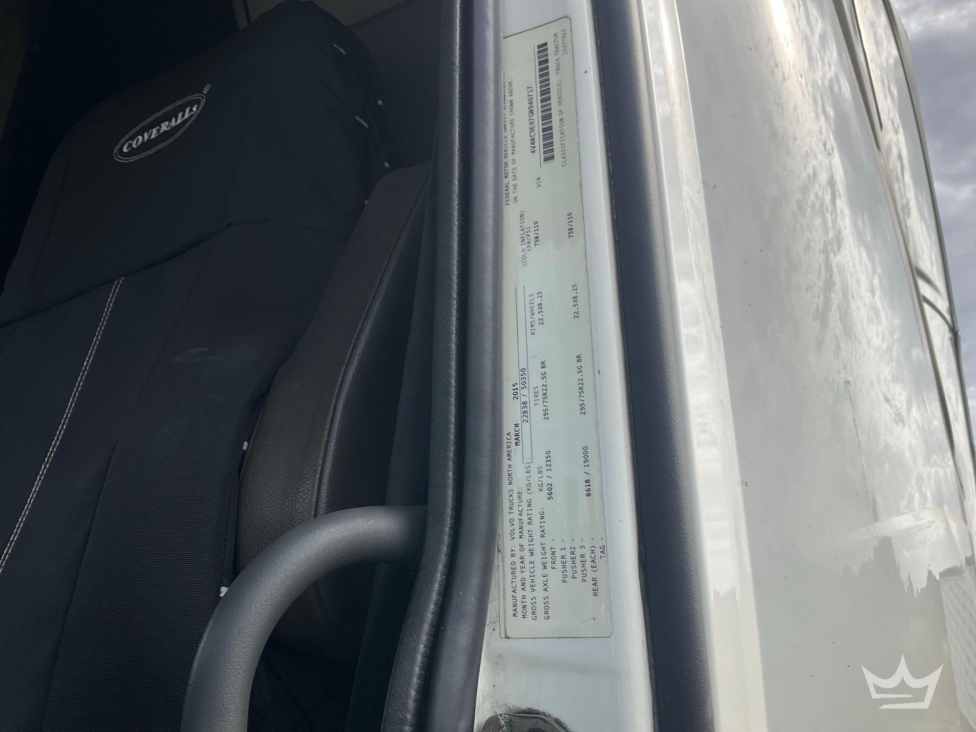 2016 Volvo VNL