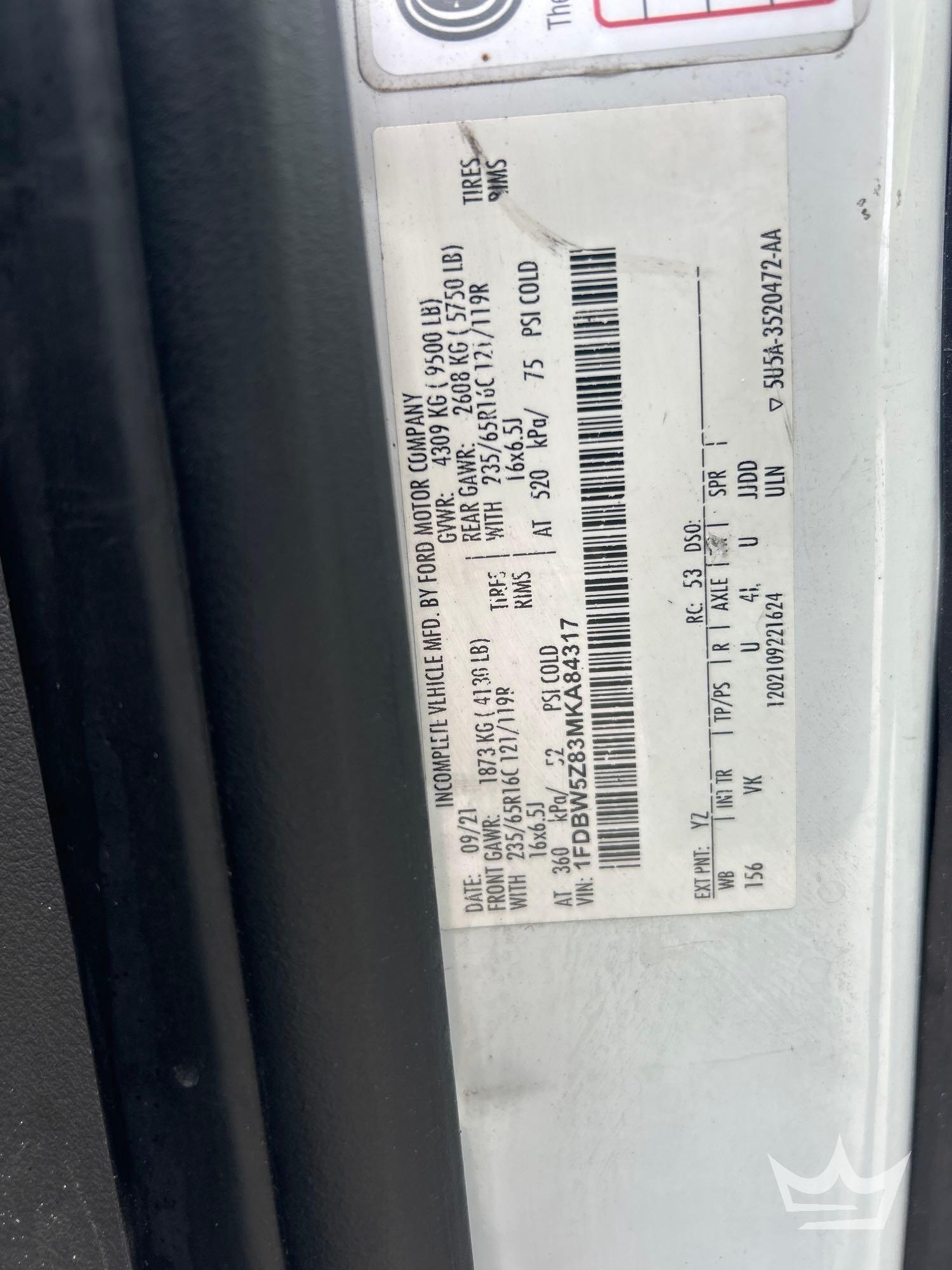 2021 Ford TRANSIT