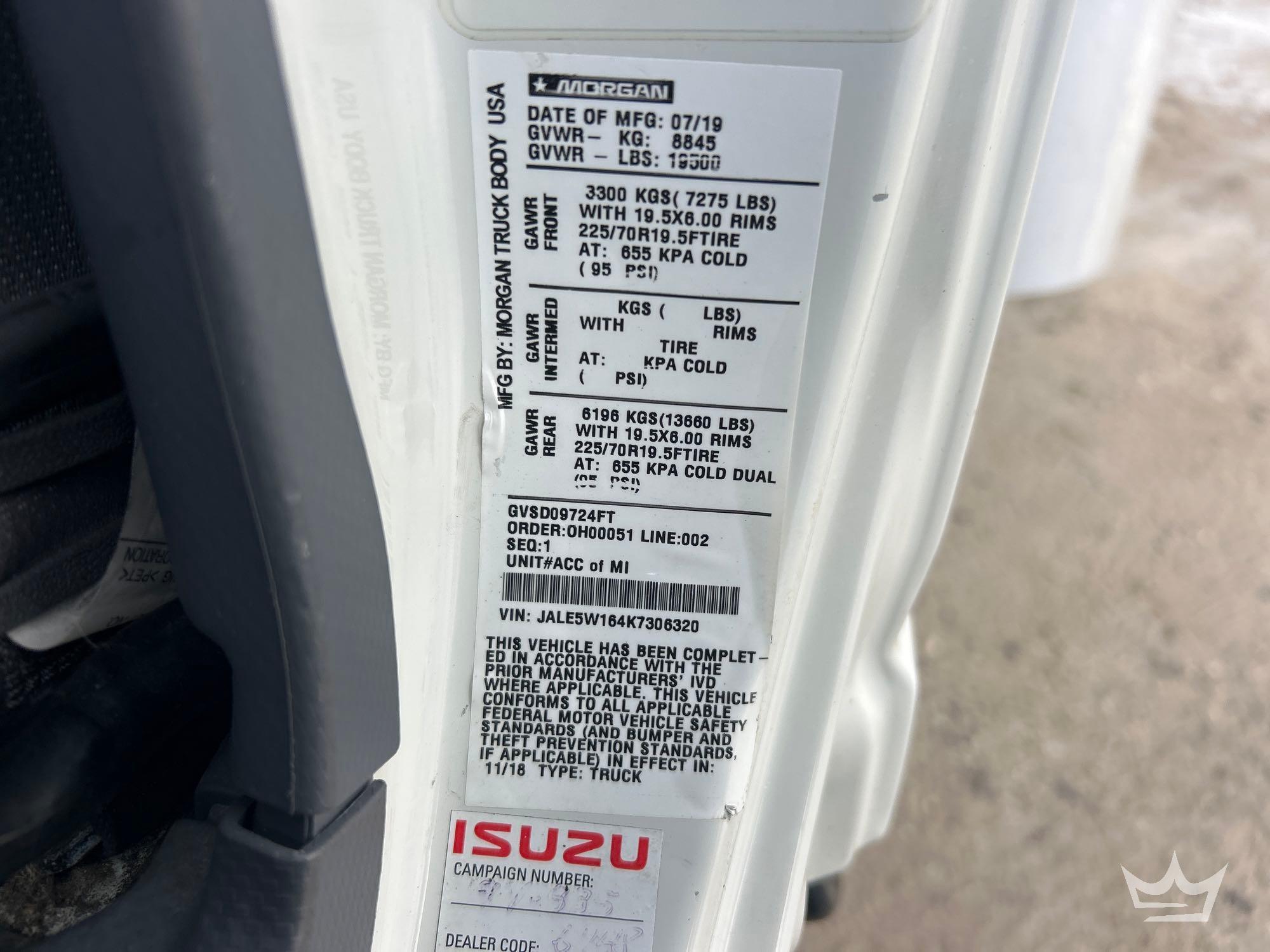 2019 Isuzu NRR