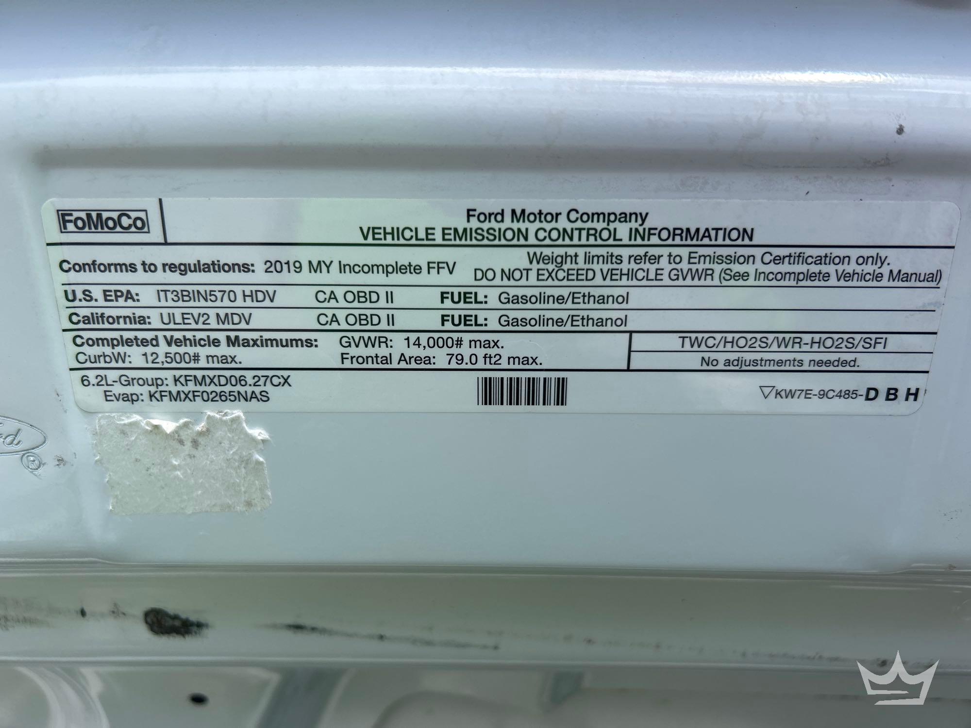 2019 Ford E350