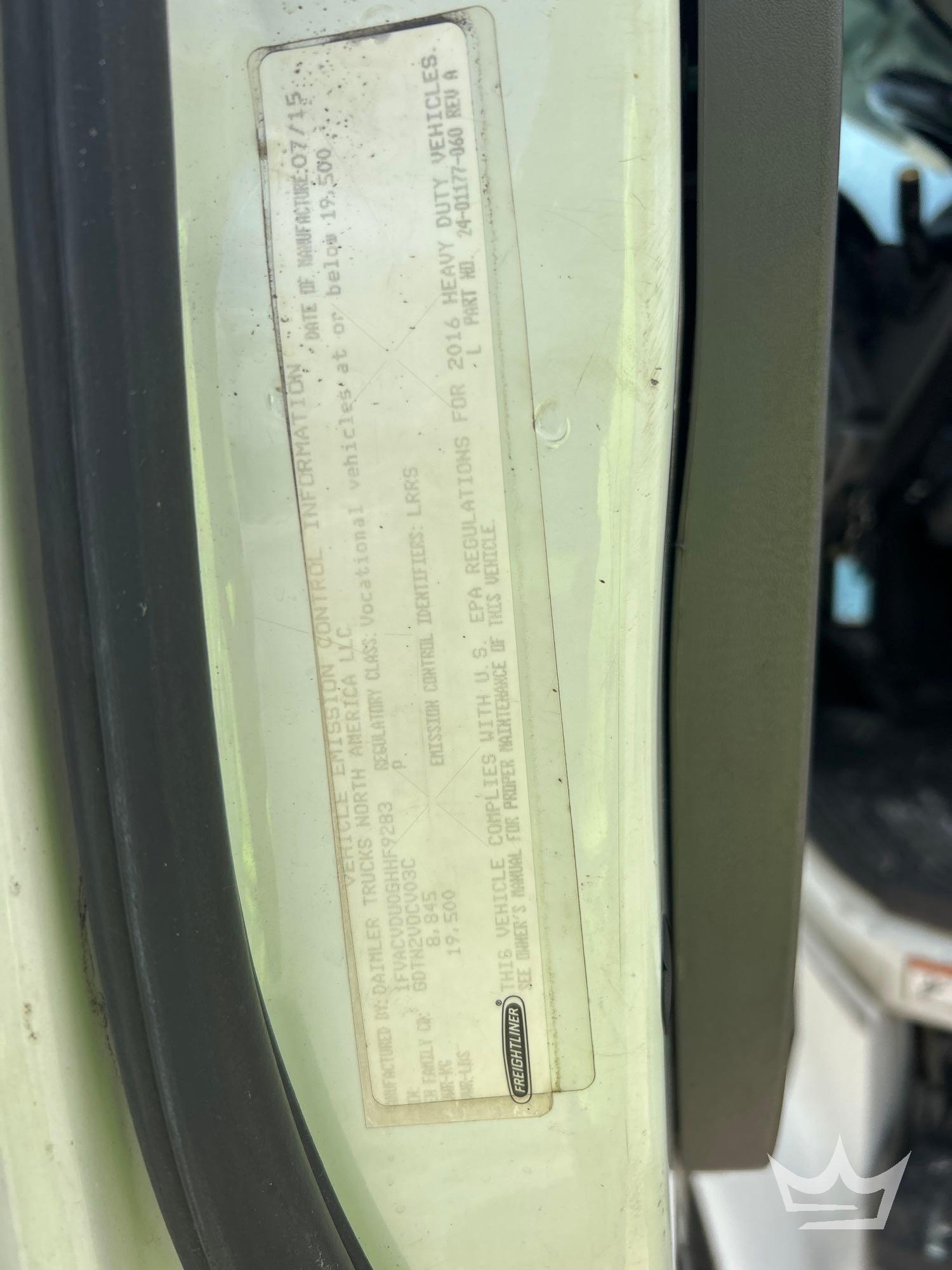 2016 Freightliner M2 106