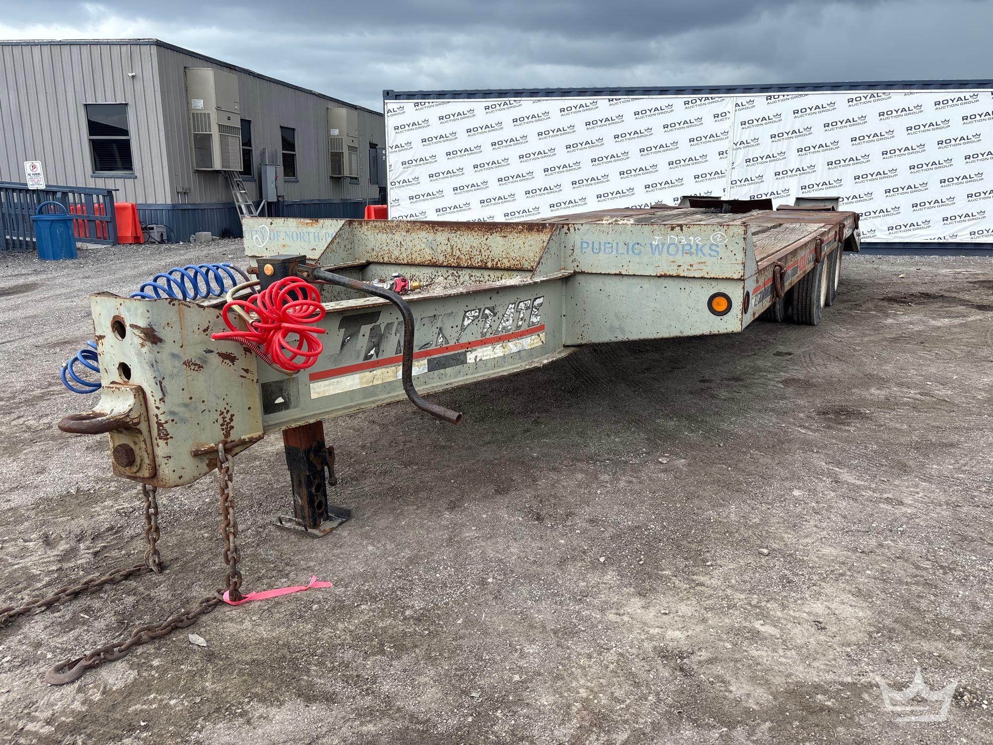 2007 Interstate 40DLA 20 Ton T/A Tag Trailer