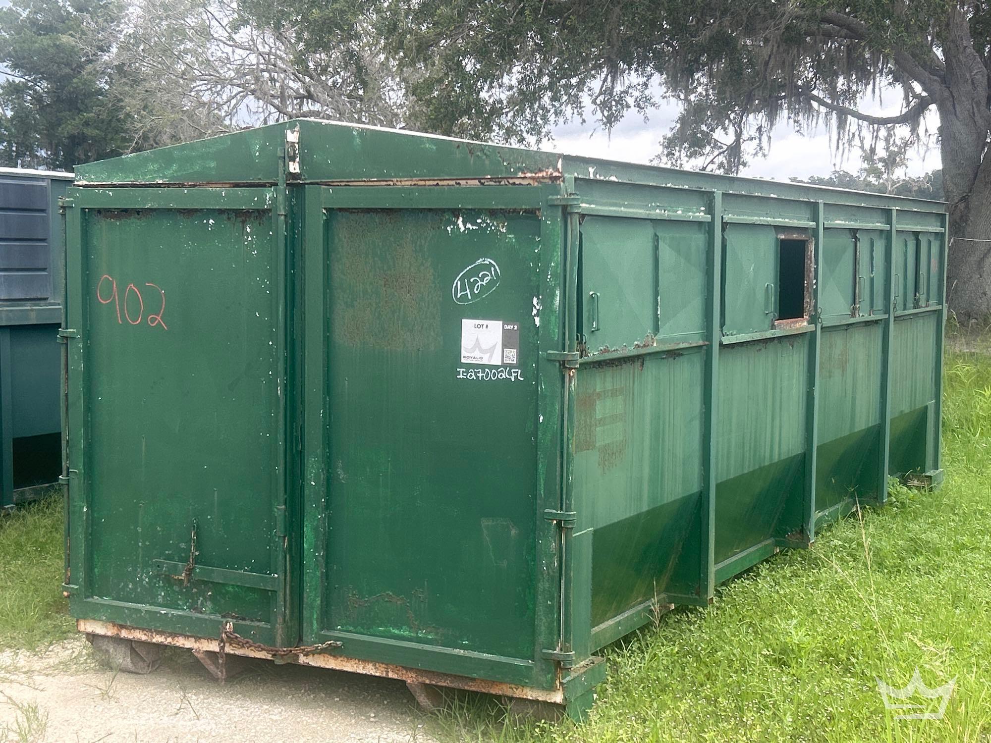 Heavy Duty Roll Off Dumpster
