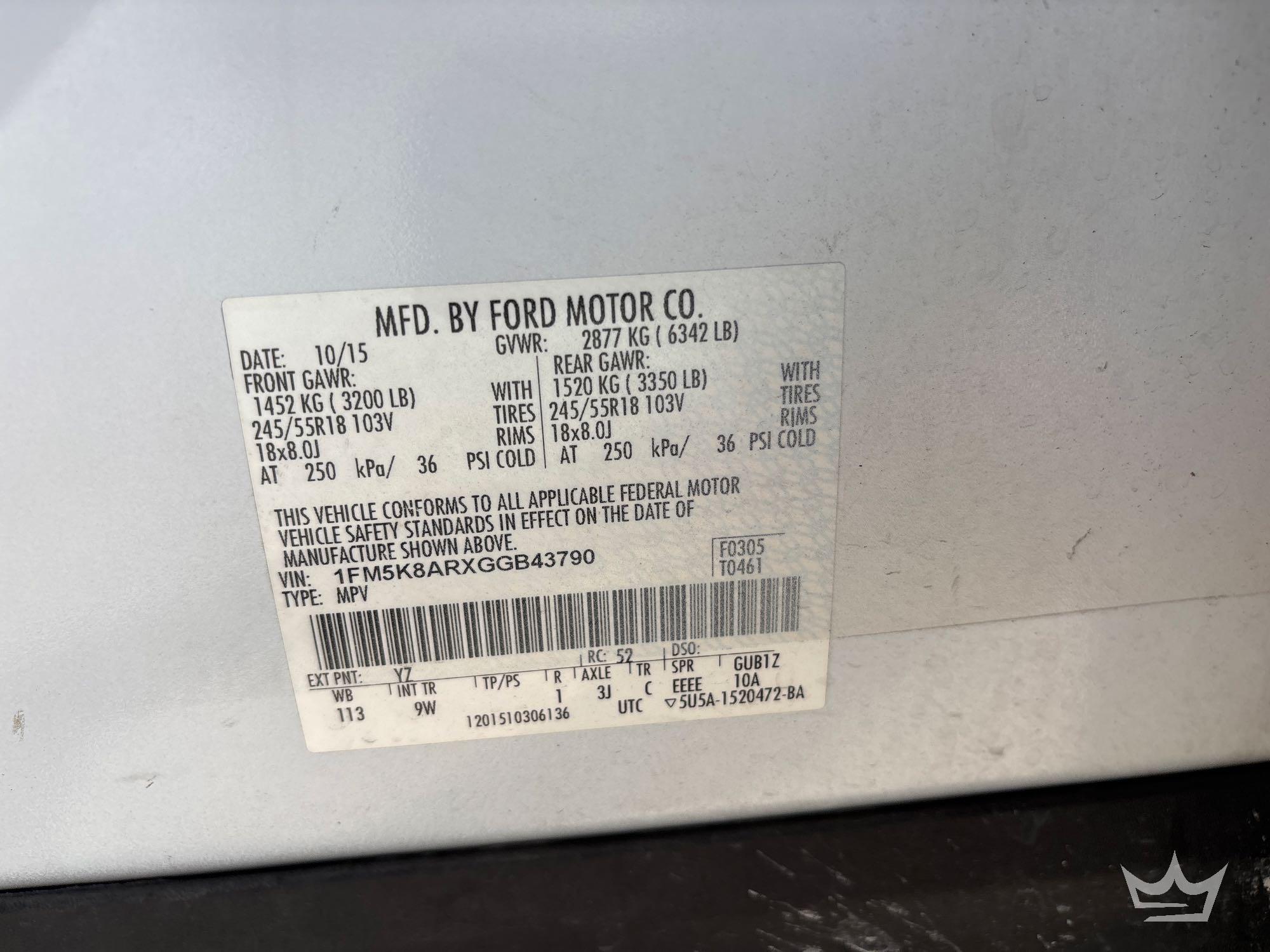 2016 Ford Explorer