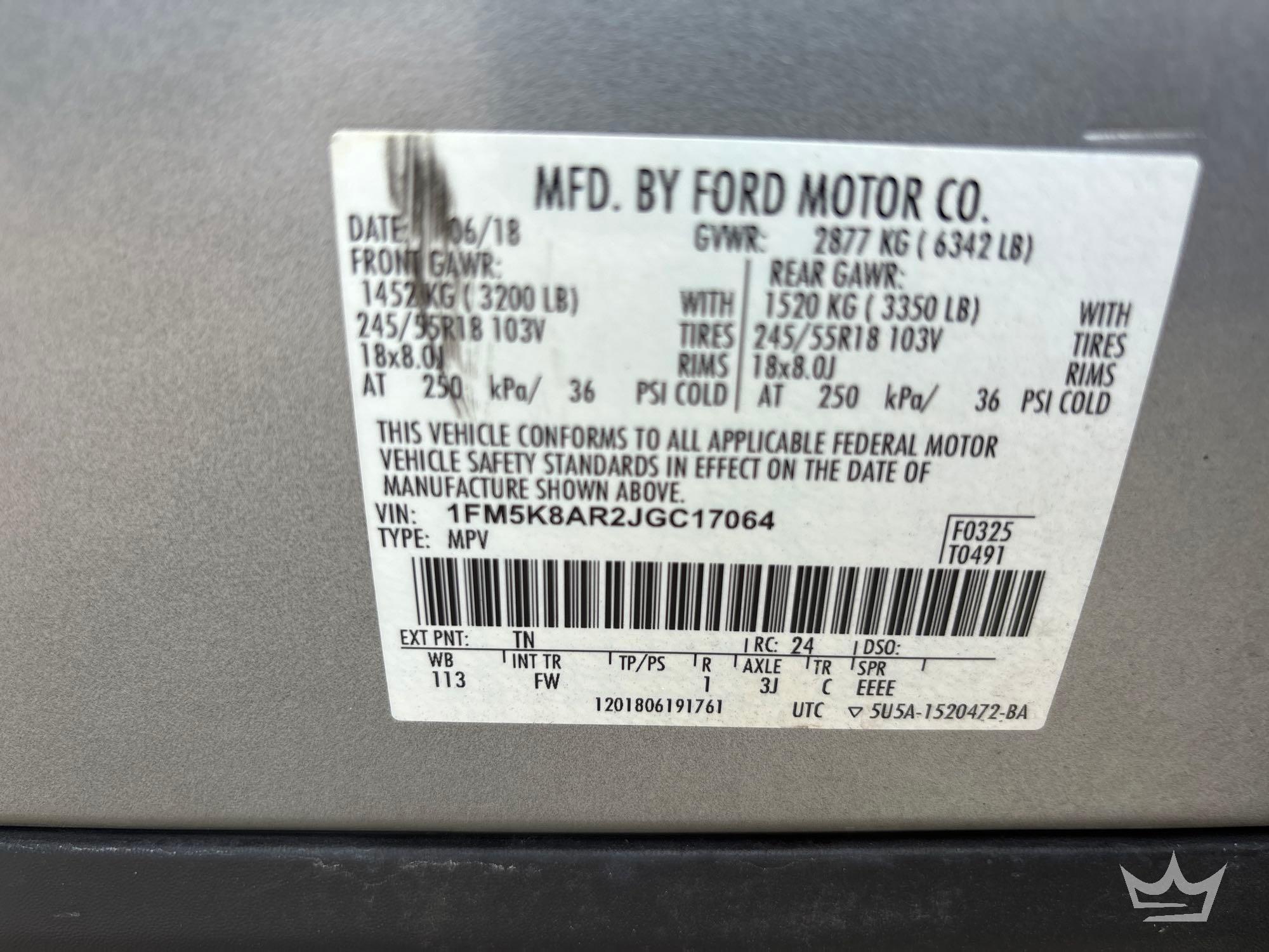 2018 Ford Explorer