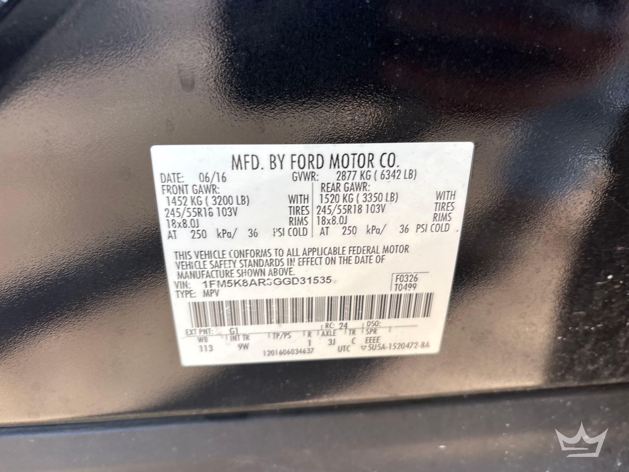 2016 Ford ROYAL