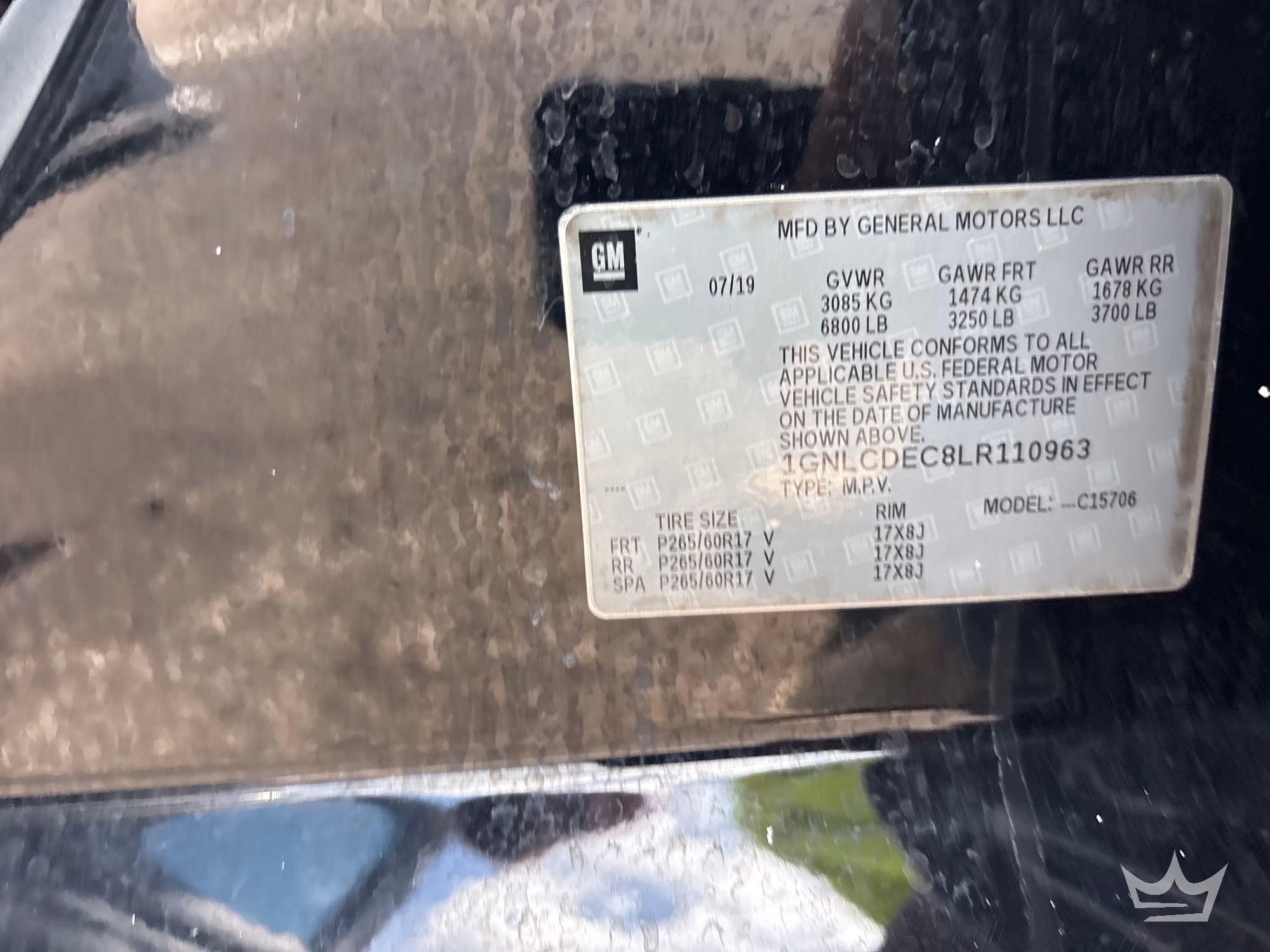 2020 Chevrolet TAHOE
