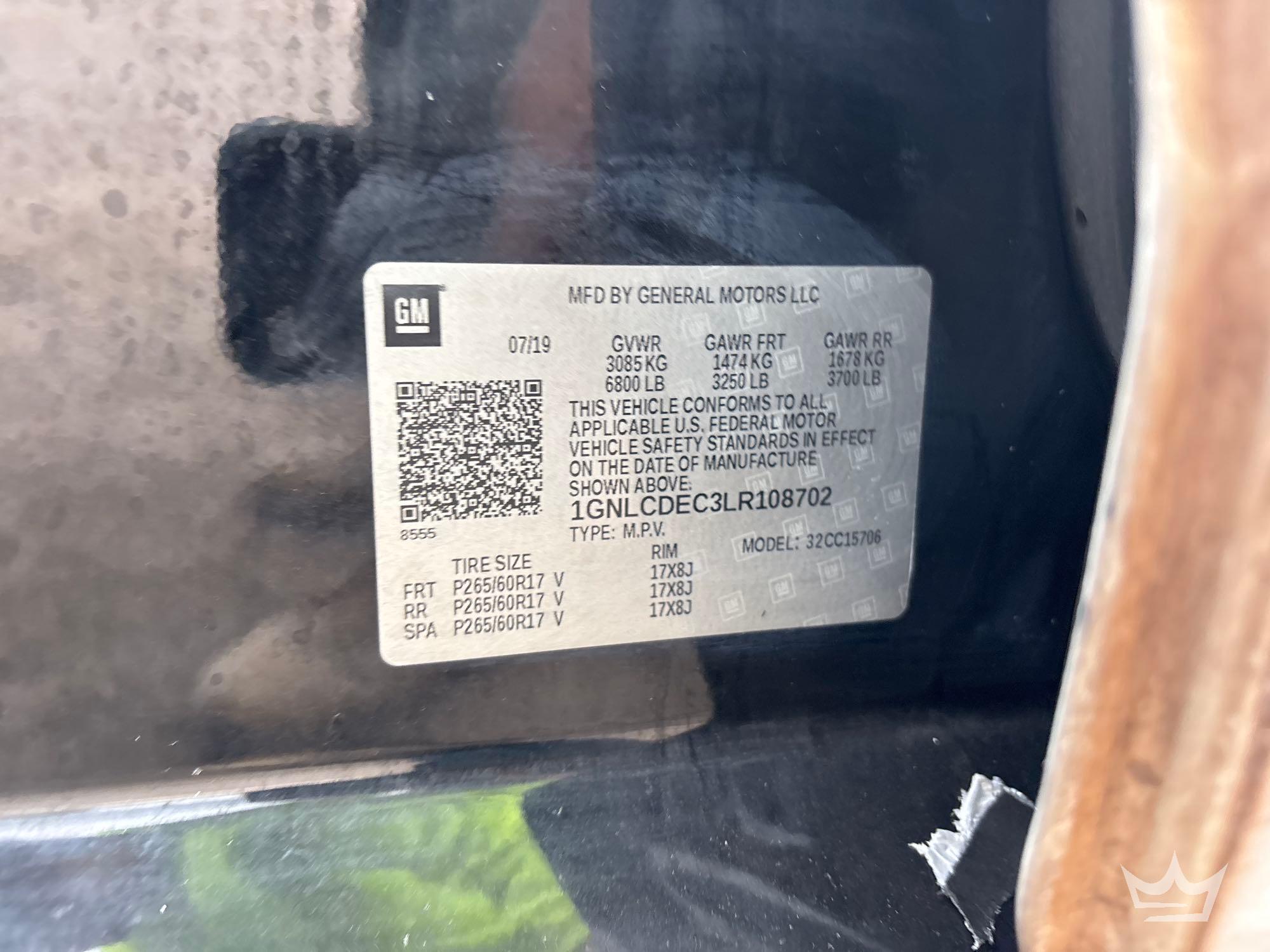 2020 Chevrolet Tahoe