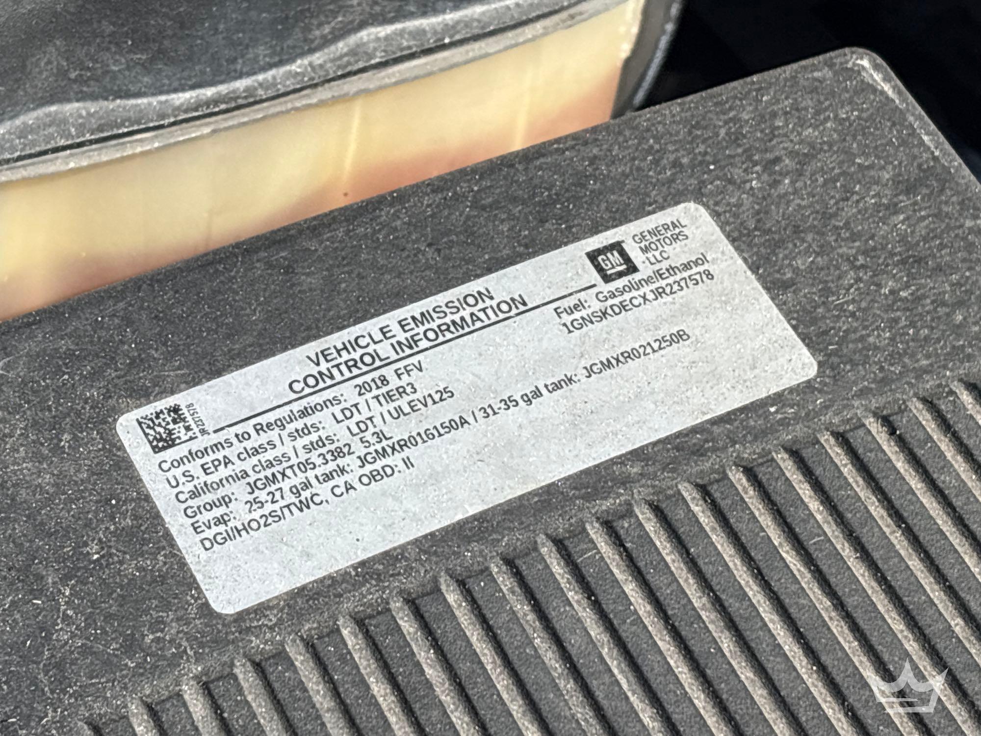 2018 Chevrolet Tahoe