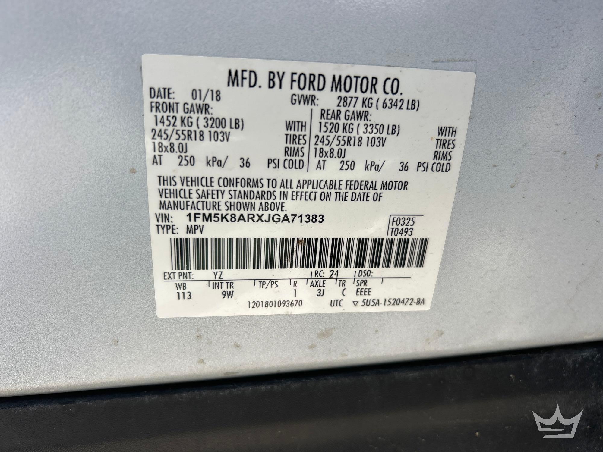 2018 Ford Explorer