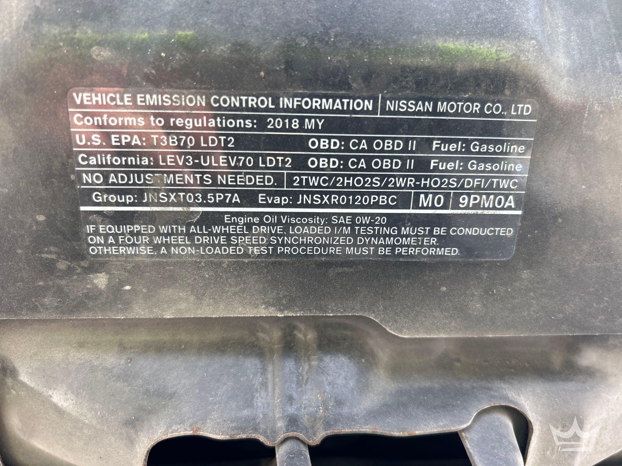 2018 Nissan PATHFINDER