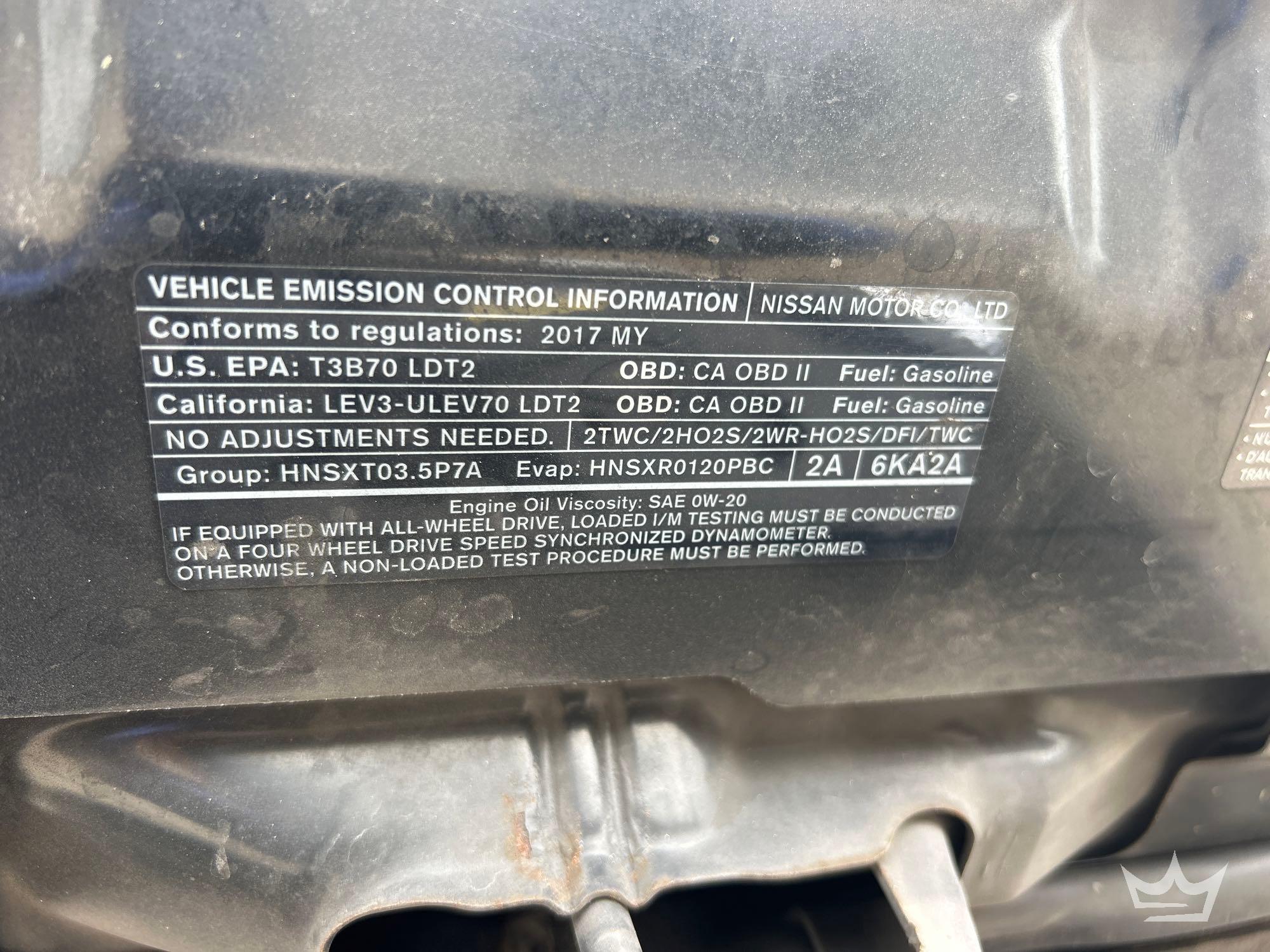 2017 Nissan PATHFINDER