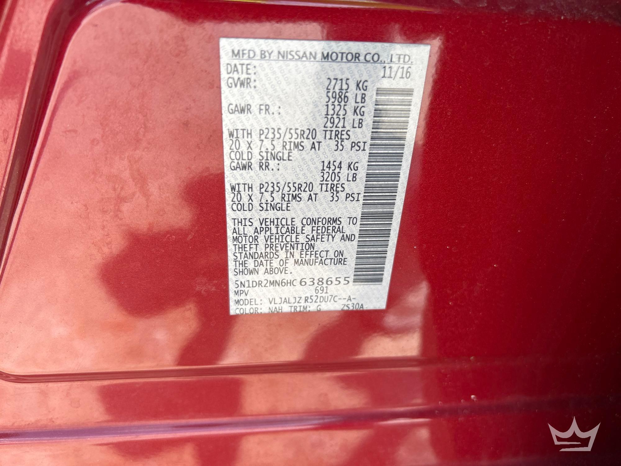2017 Nissan PATHFINDER