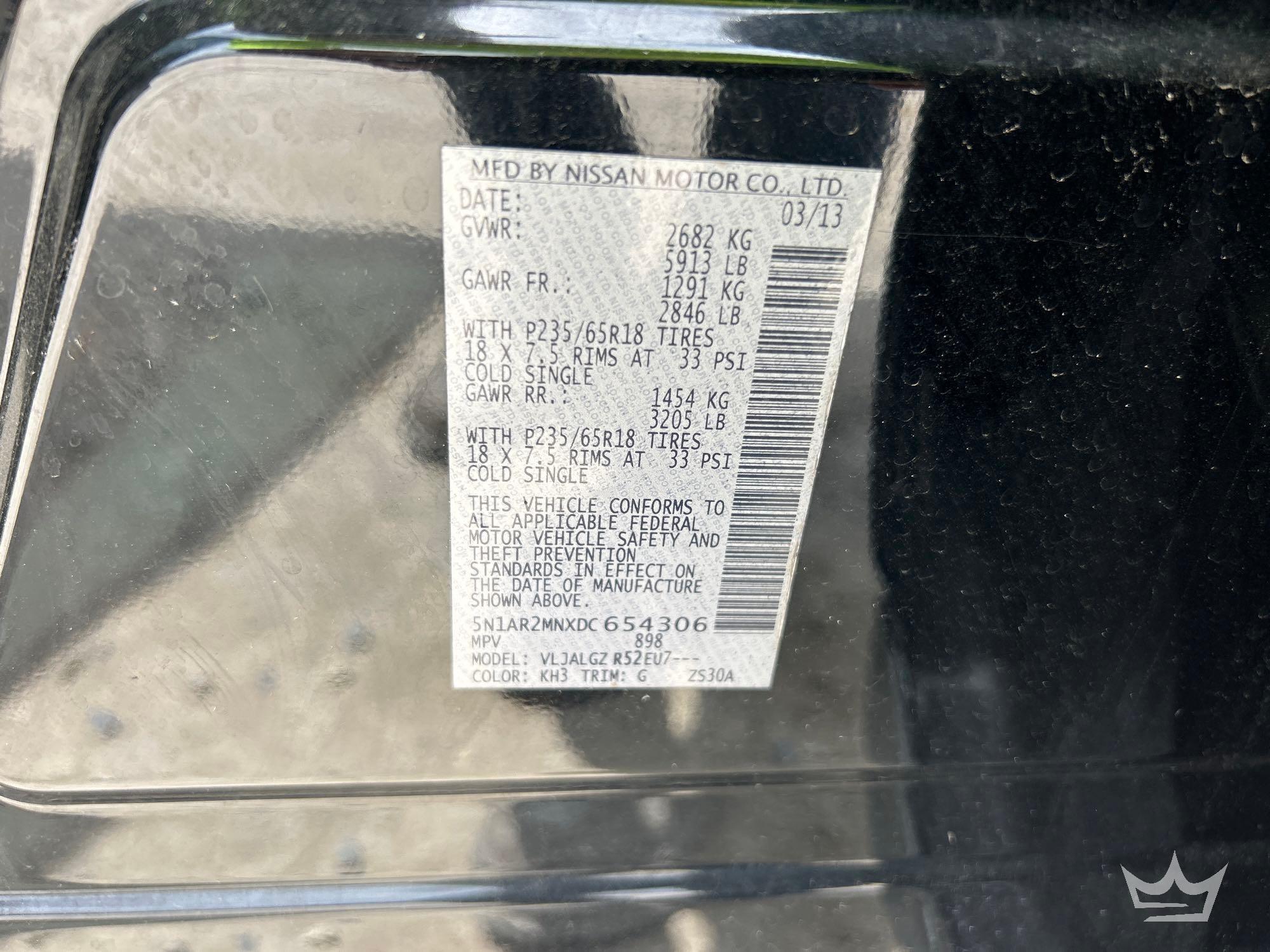 2013 Nissan PATHFINDER
