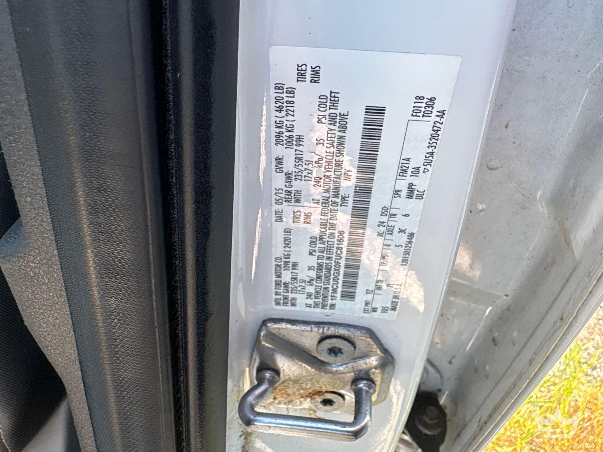 2015 Ford Escape