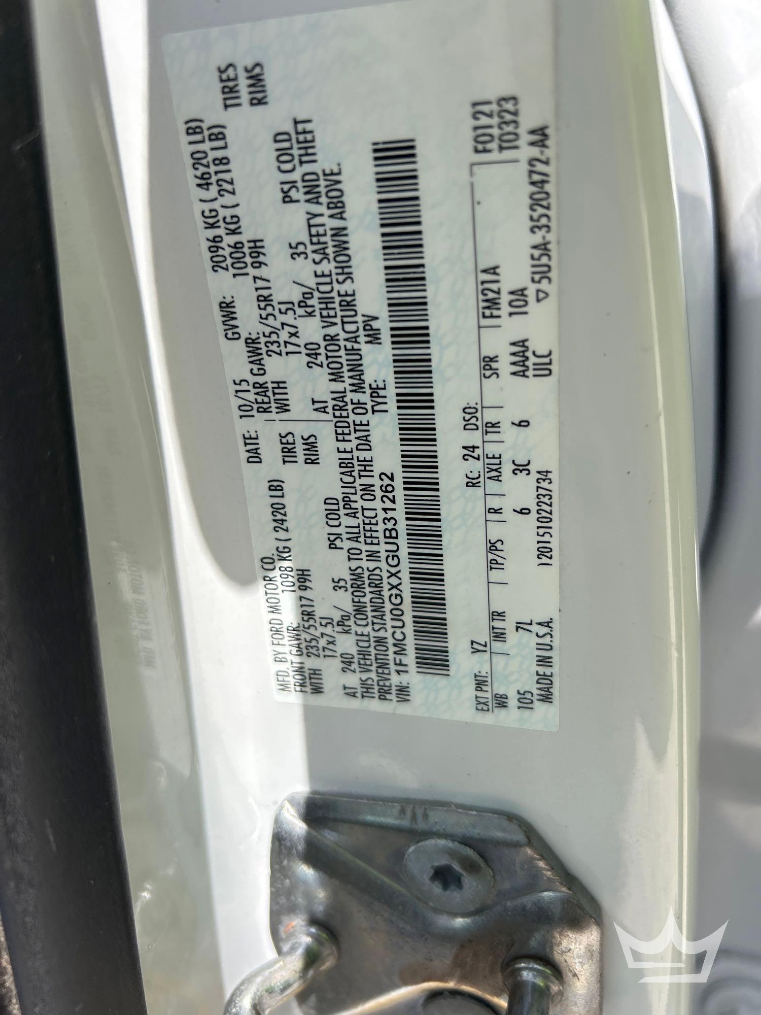 2016 Ford Escape