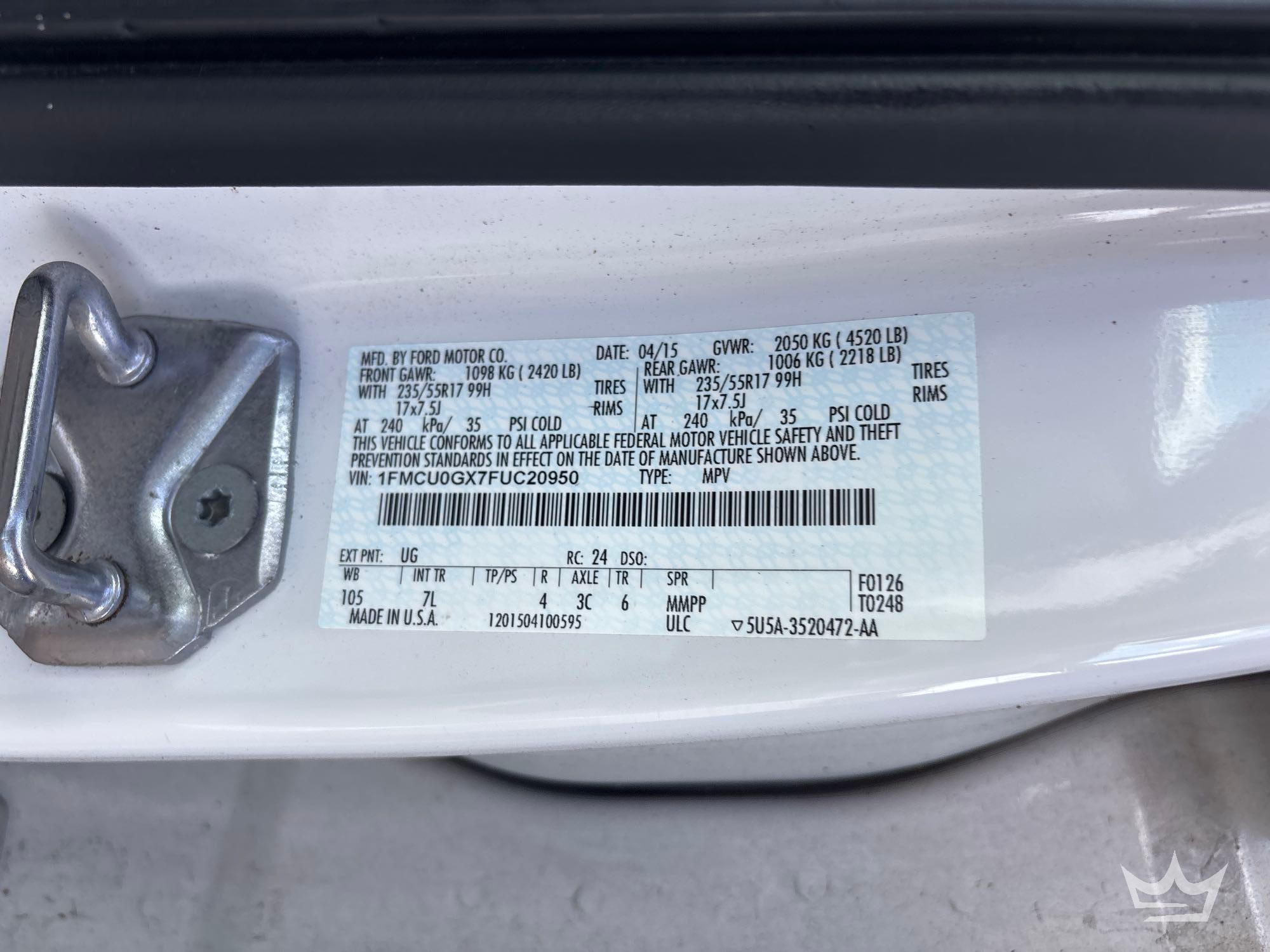 2015 Ford Escape