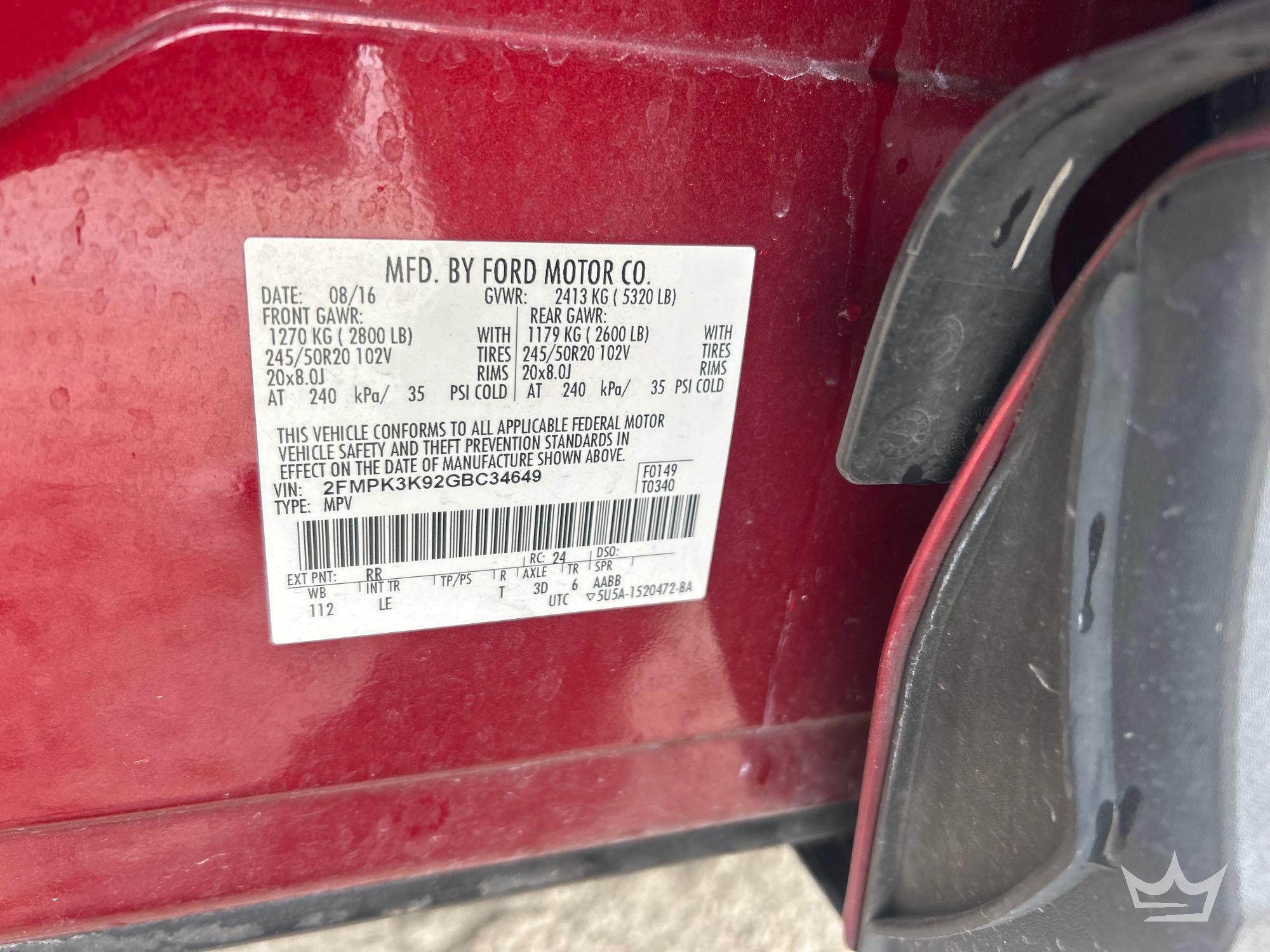 2016 Ford EDGE