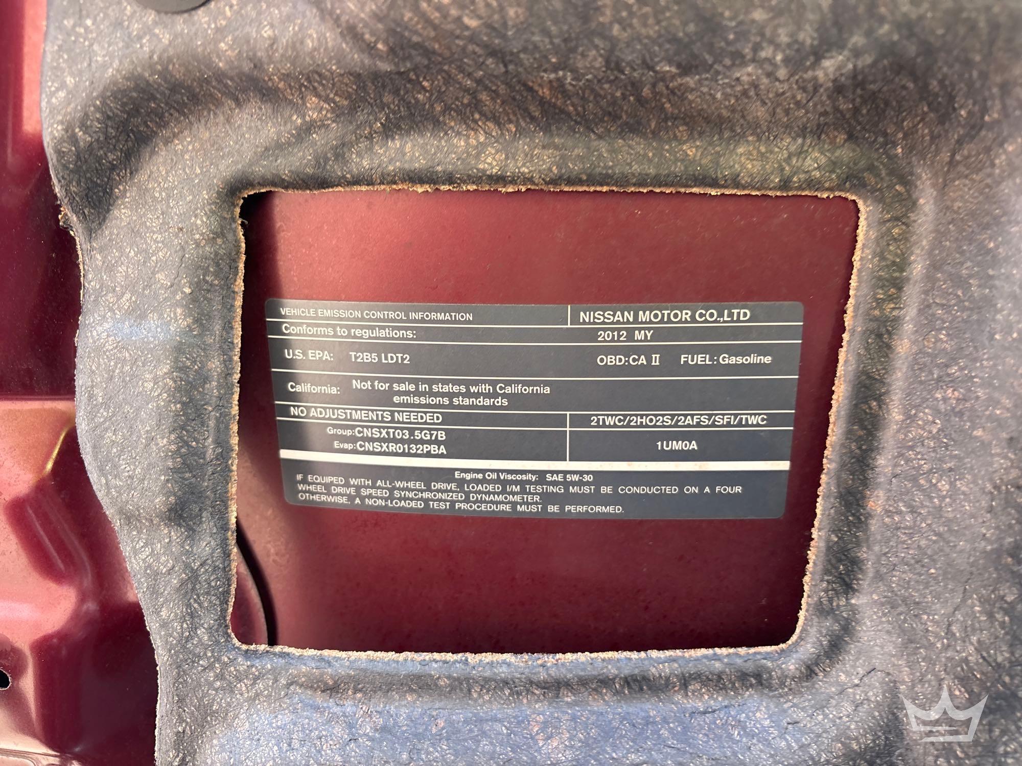 2012 Nissan MURANO