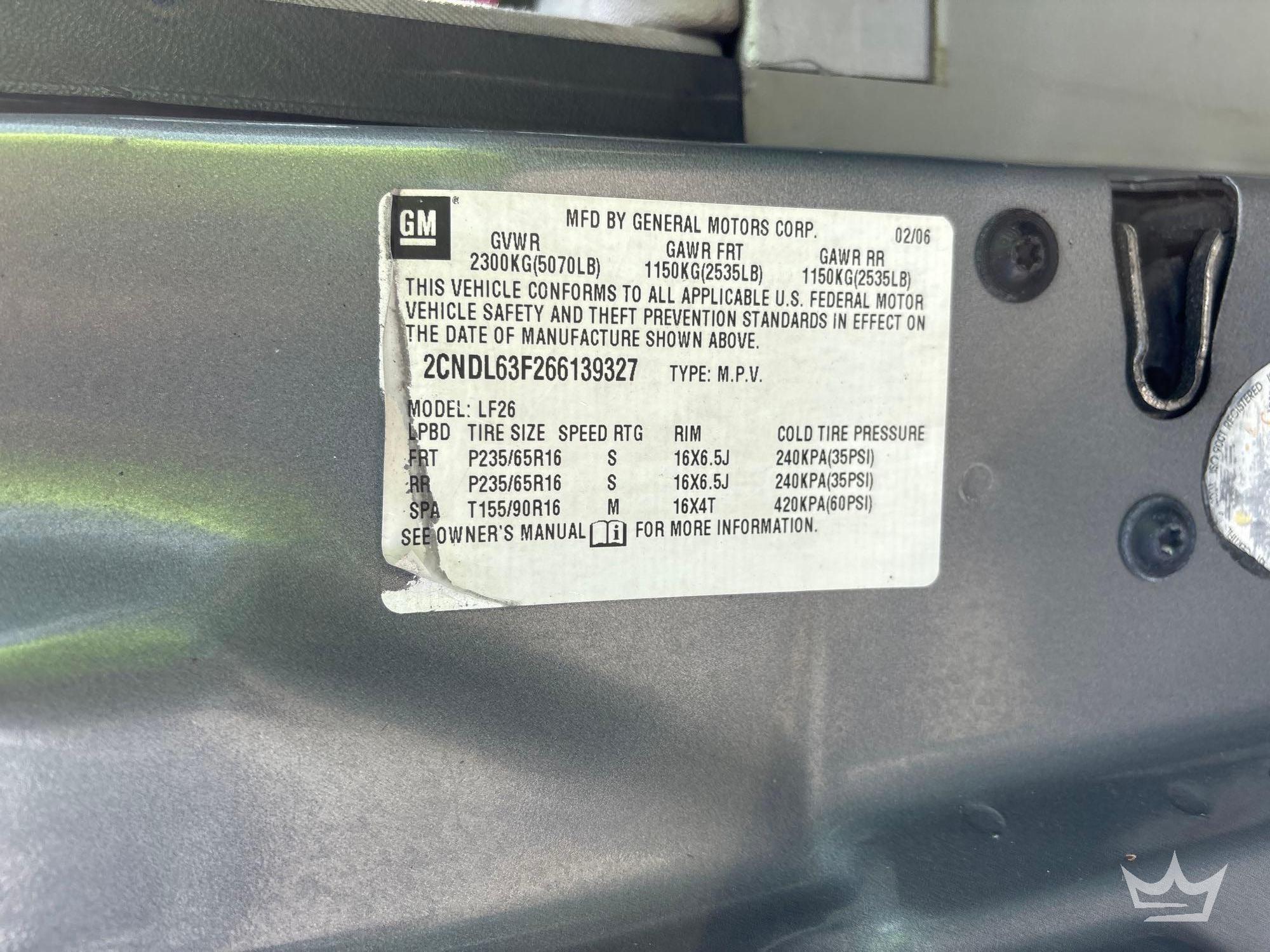 2006 Chevrolet EQUINOX