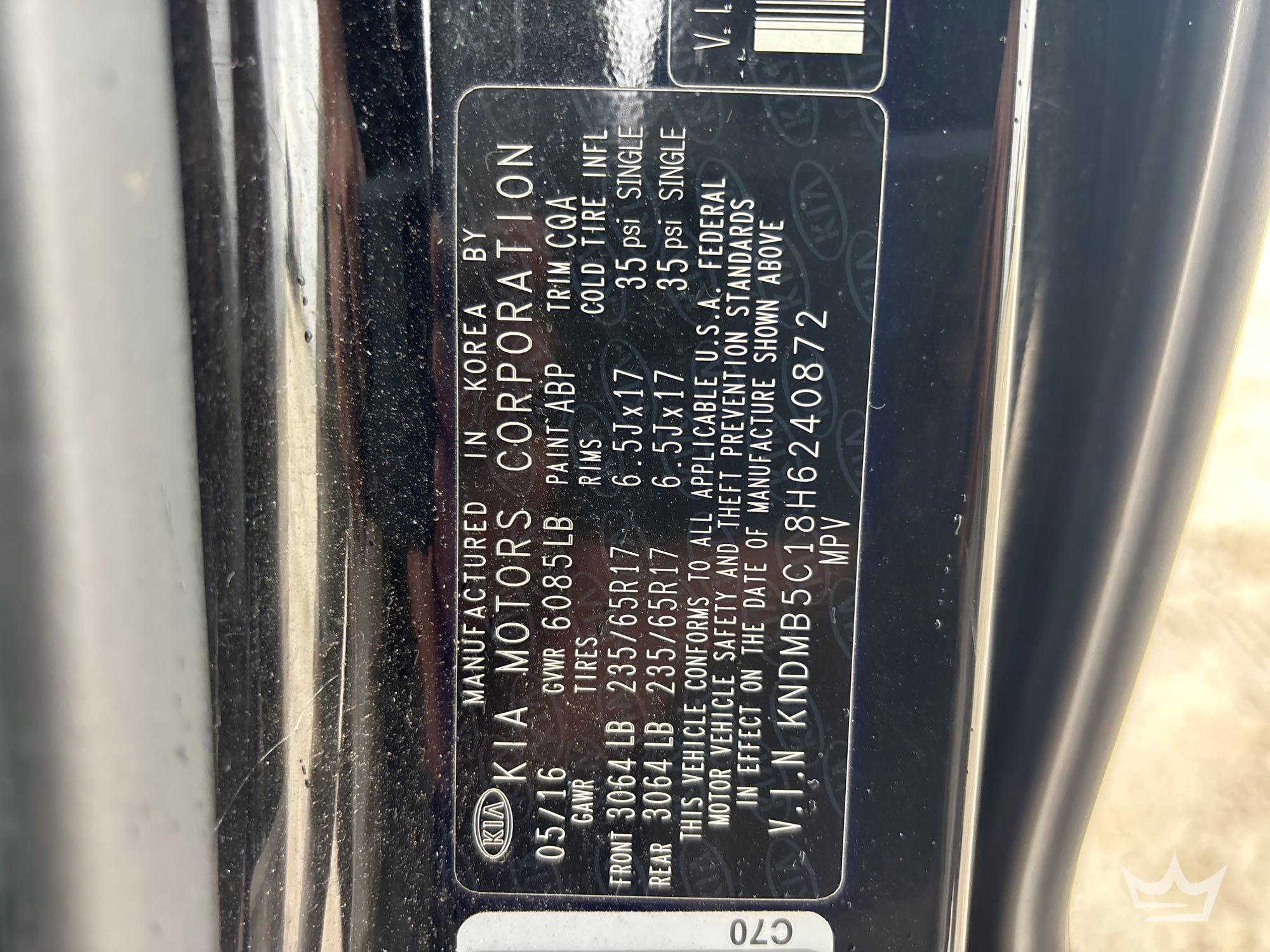2017 Kia Sedona