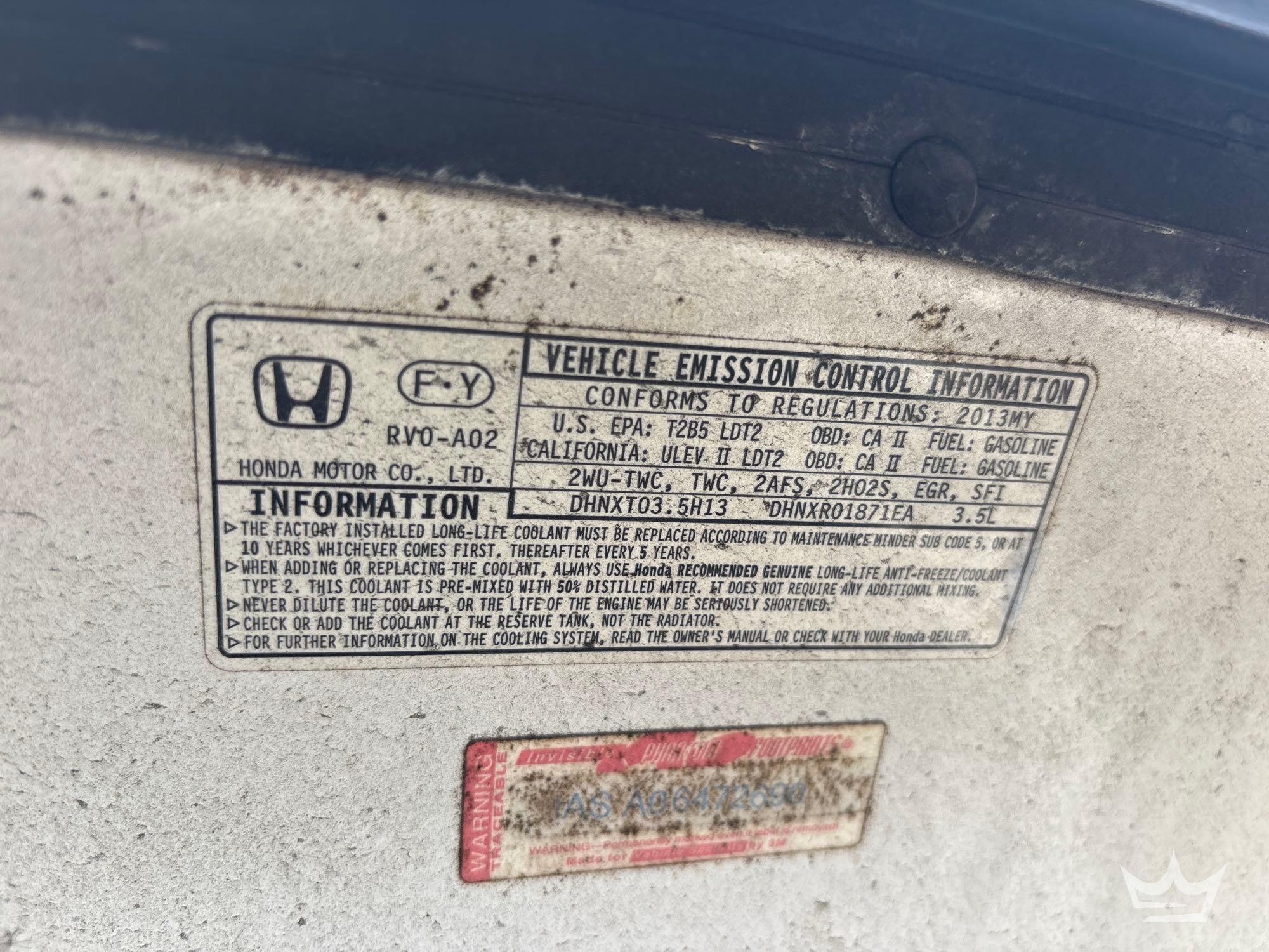 2013 Honda Odyssey