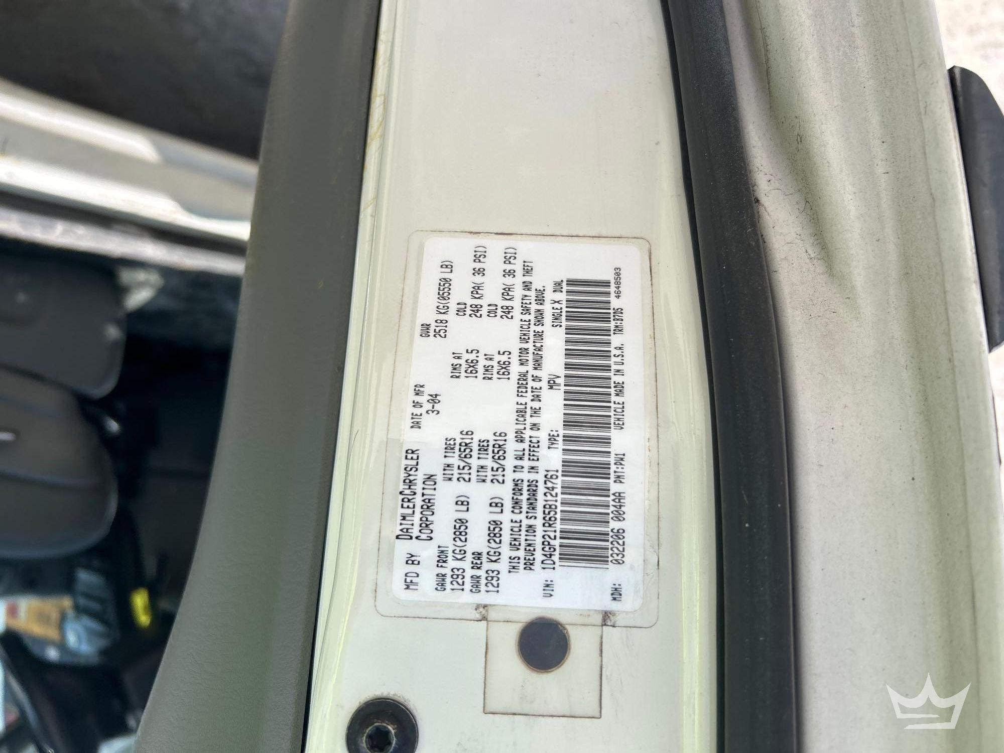 2005 Dodge Caravan