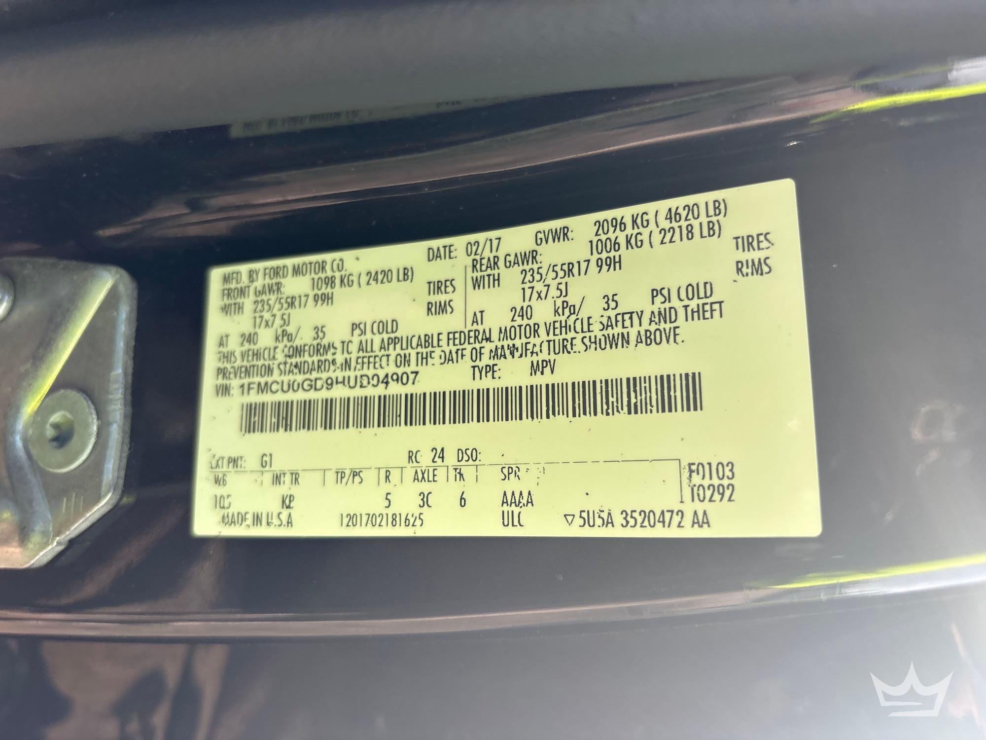 2017 Ford Escape