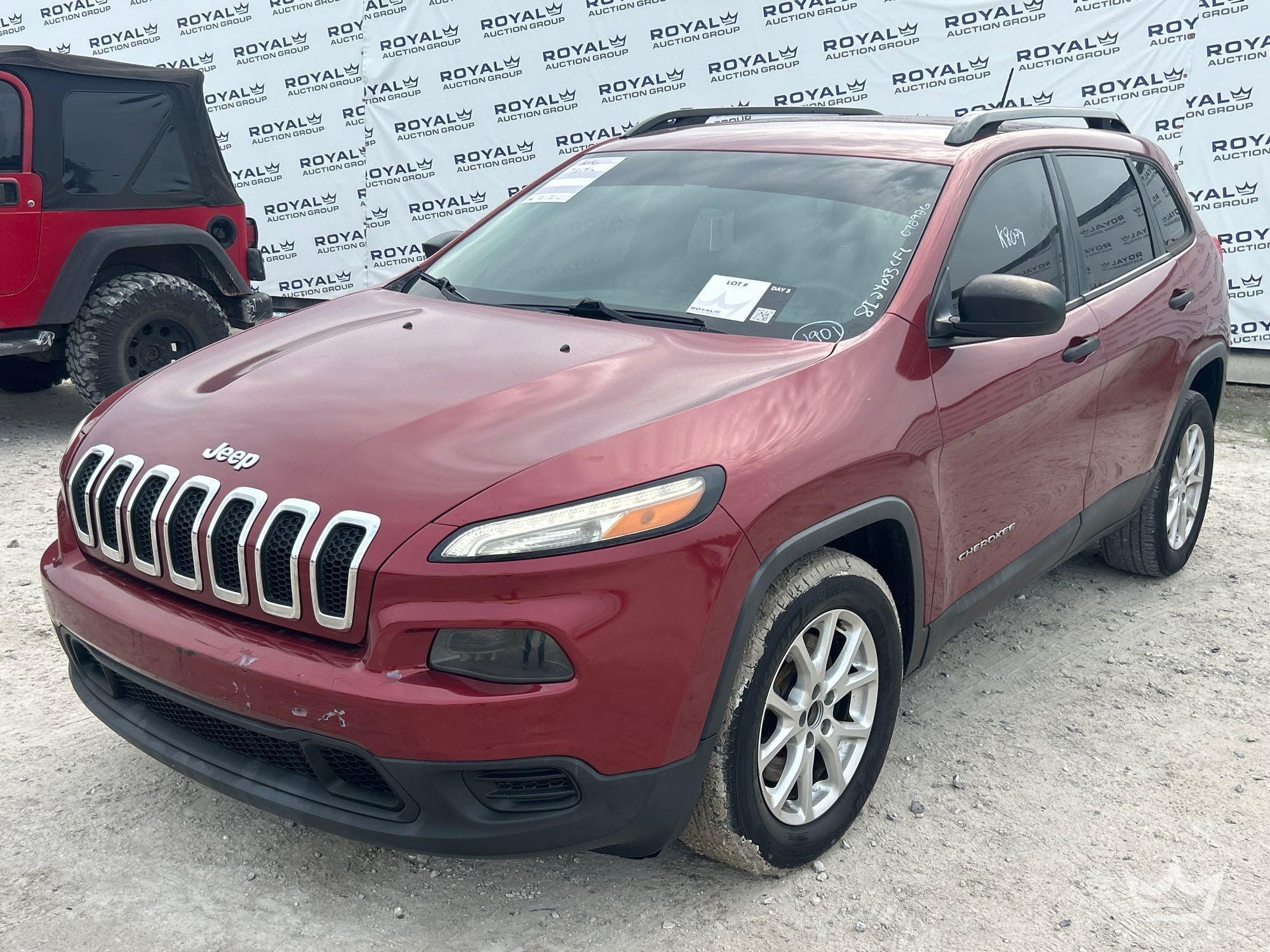 Photo of a 2015 Jeep Cherokee