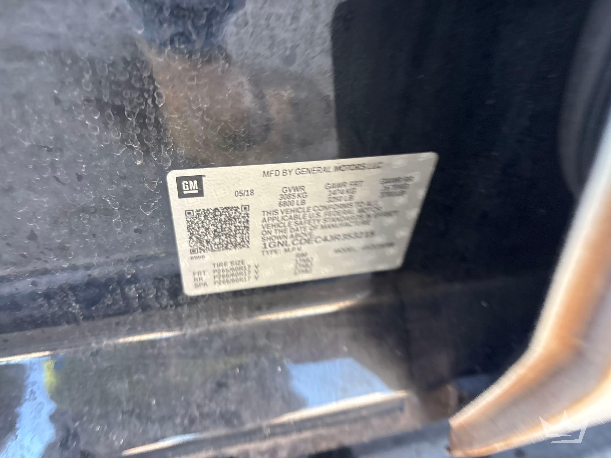 2018 Chevrolet Tahoe