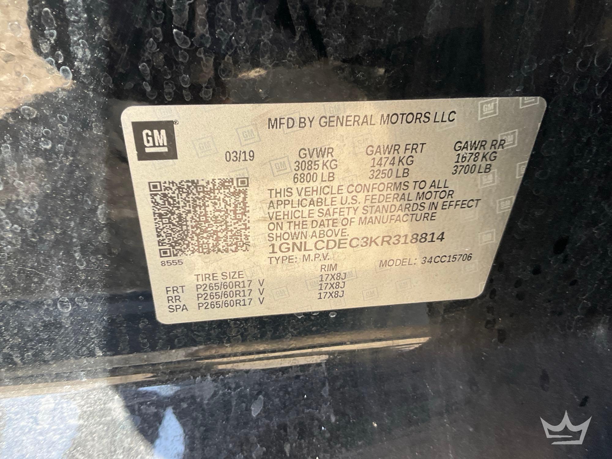 2019 Chevrolet Tahoe
