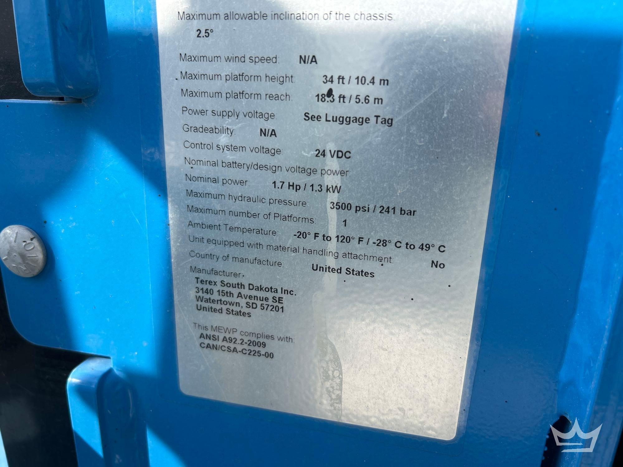 2023 Genie TZ34