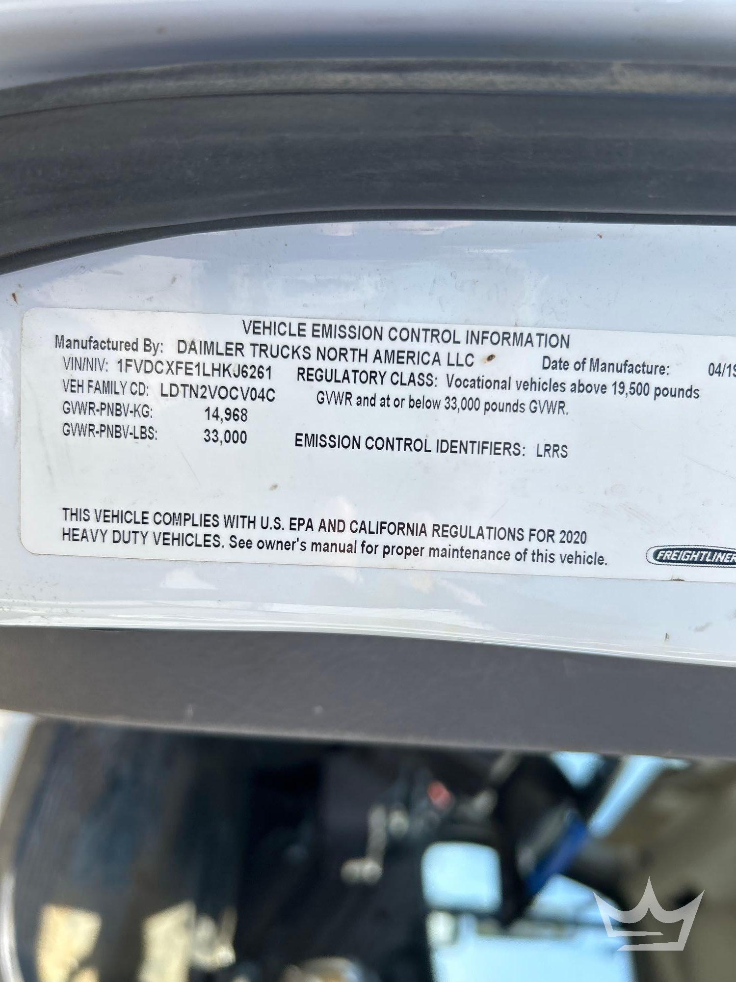 2020 Freightliner M2 106