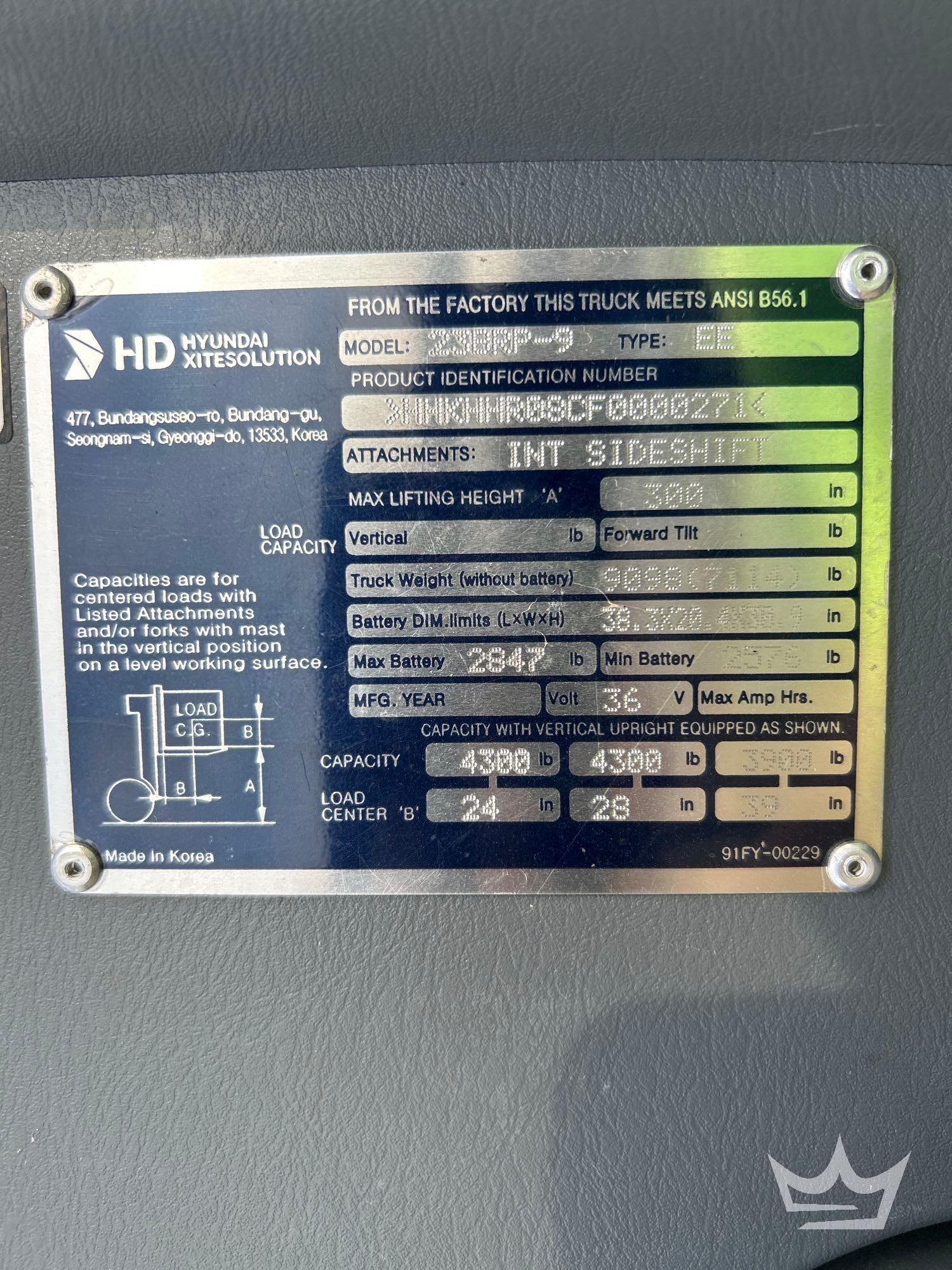 2024 Hyundai 23BRP
