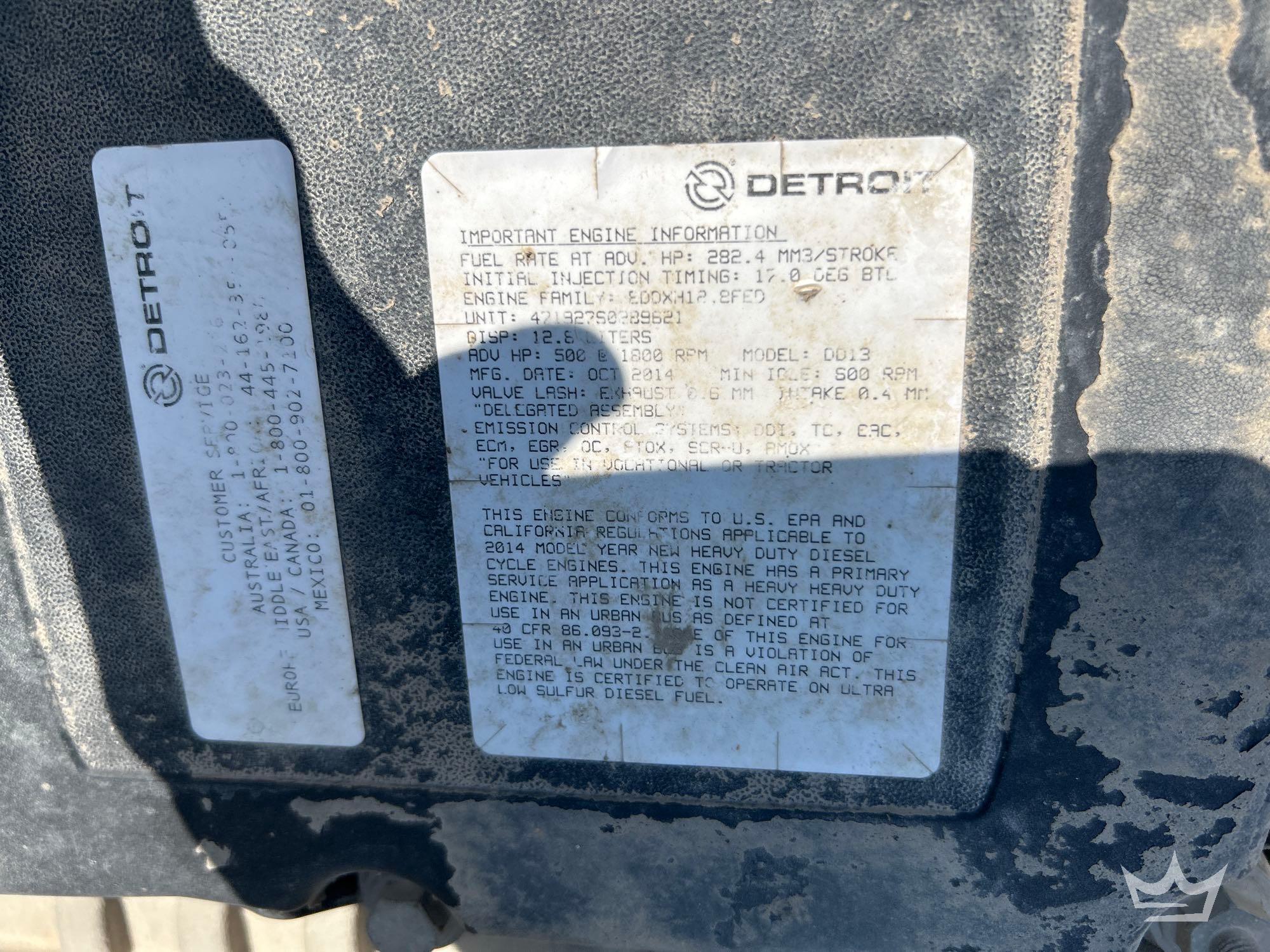 2015 Freightliner 114SD