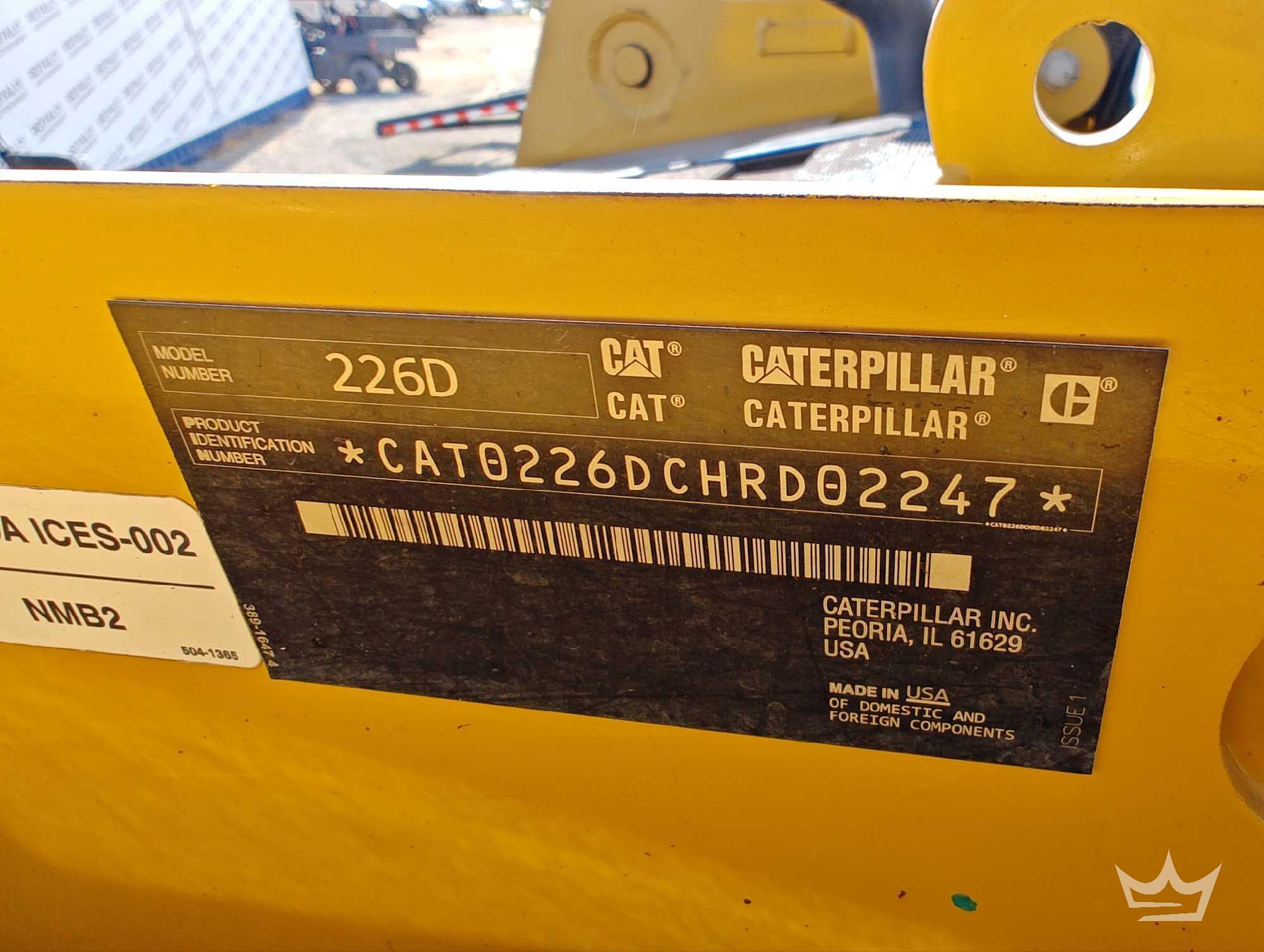 2017 Caterpillar 226D