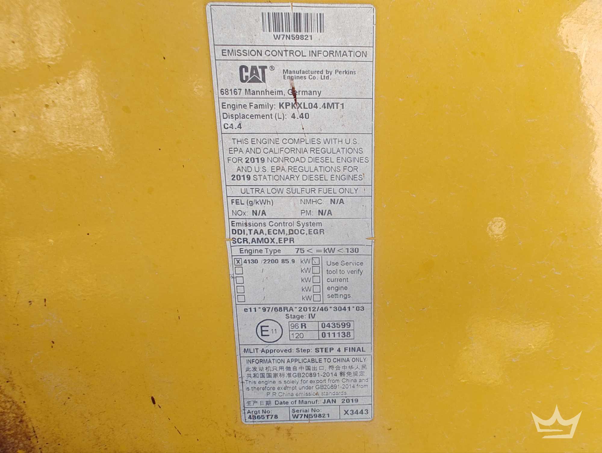 2019 Caterpillar 430F2
