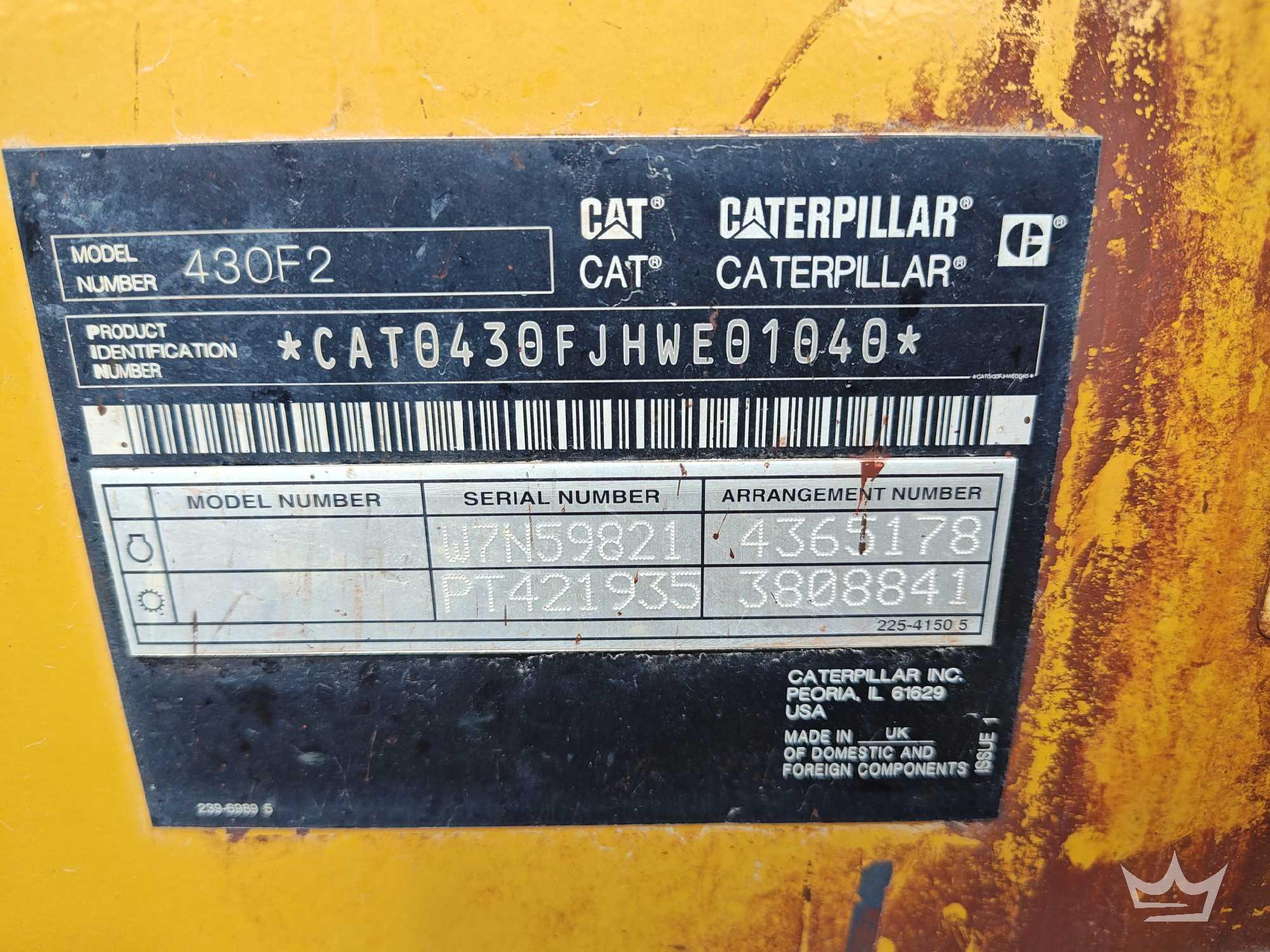 2019 Caterpillar 430F2