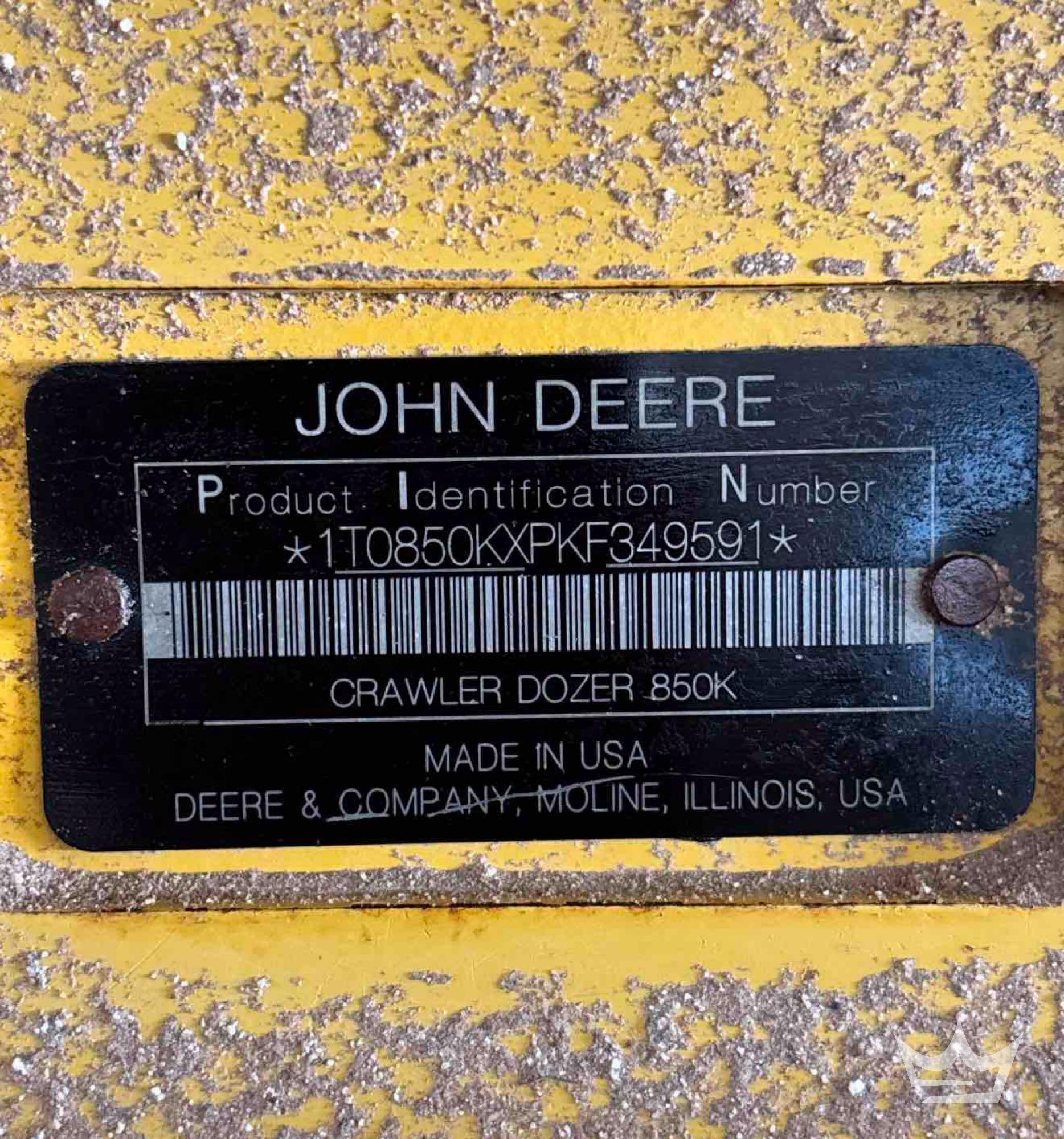John Deere 850K